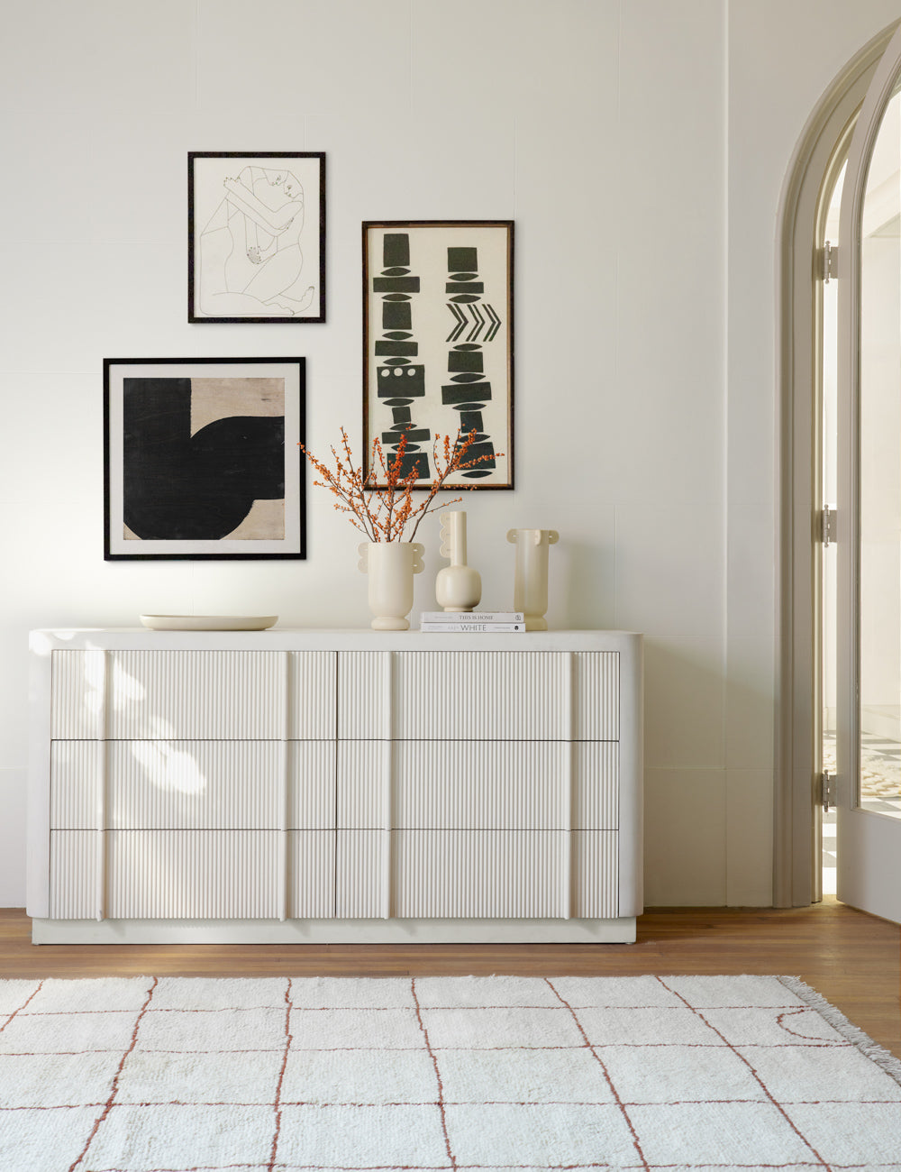 Lulu and Georgia - Merrit Dresser by Sarah Sherman Samuel