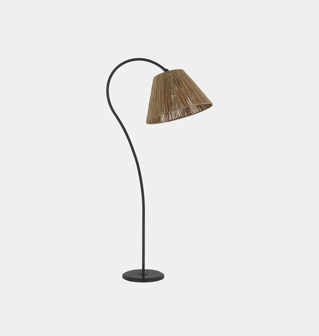 Amber Interiors - Dume Large Arched Floor Lamp