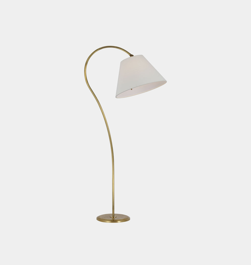 Amber Interiors - Dume Large Arched Floor Lamp