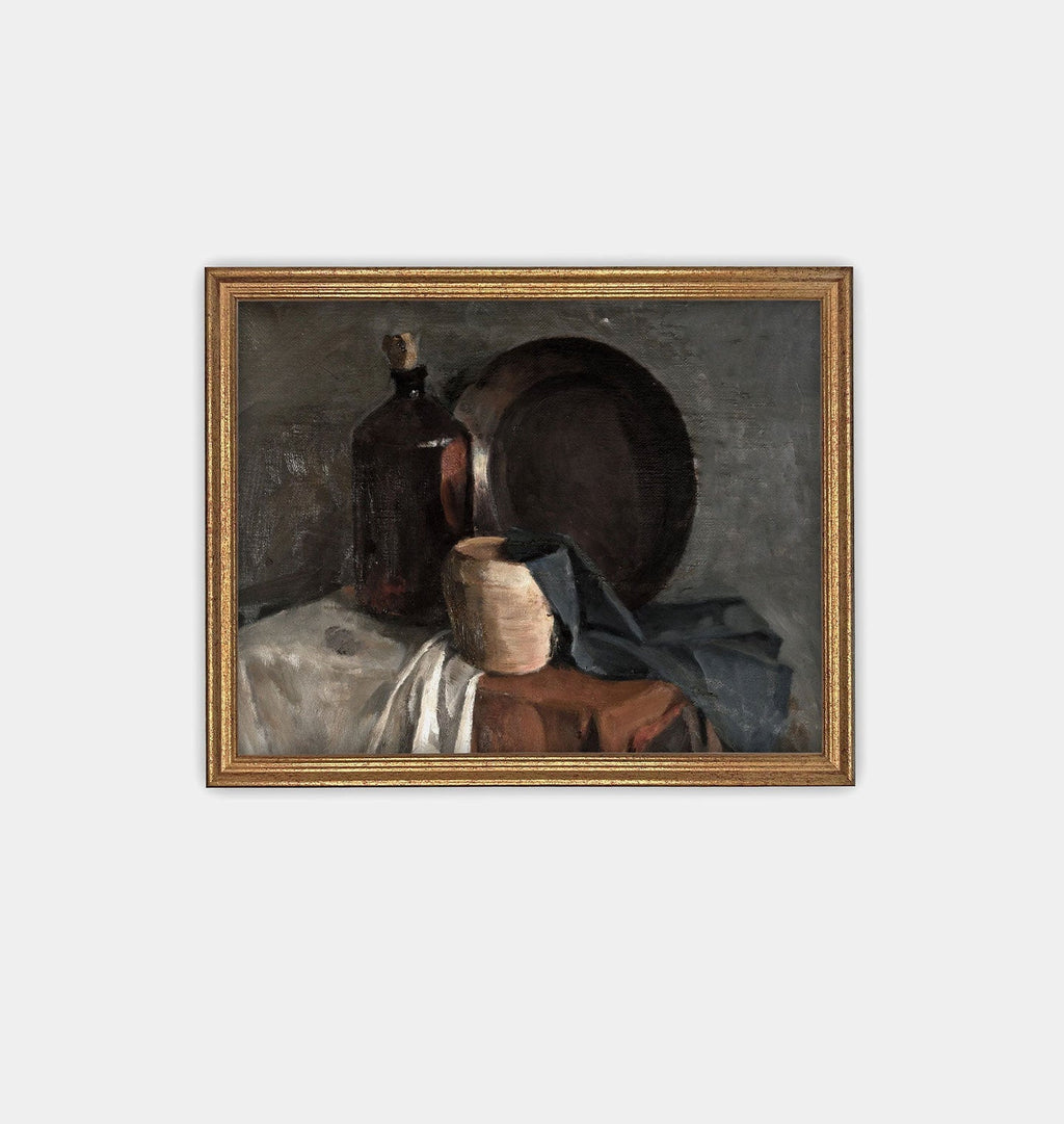 Amber Interiors - Dutch Kitchen Framed Print