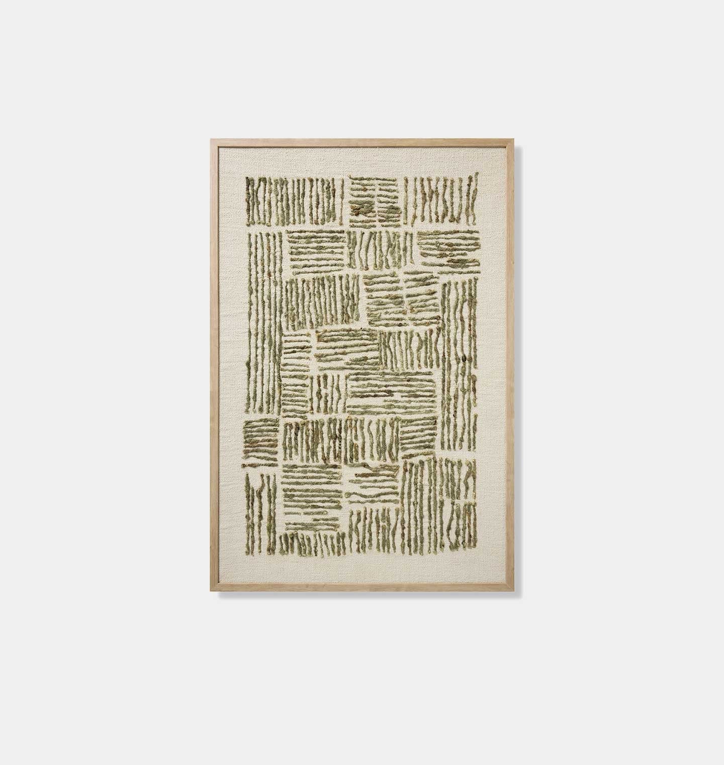Amber Interiors - Idlywild Green 40" x 60" Framed Wall Art