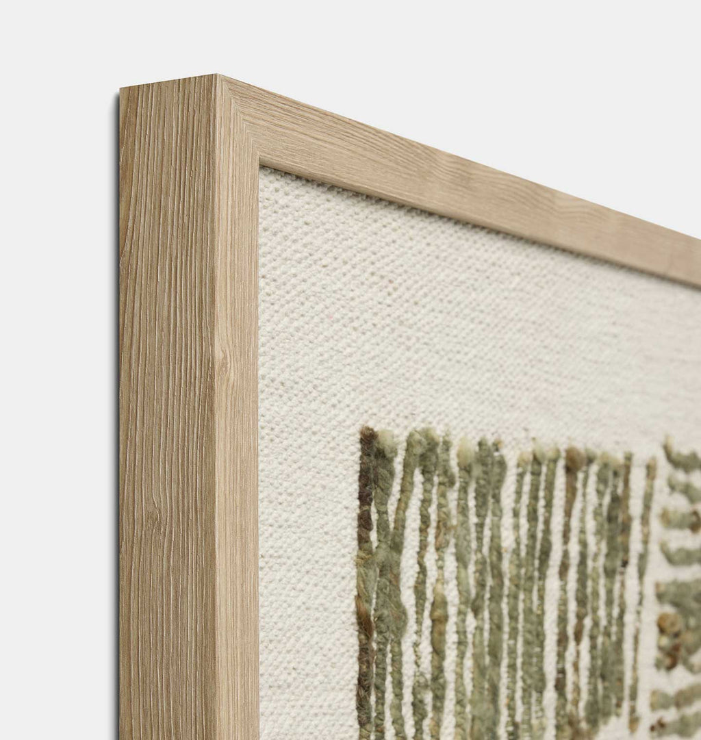 Amber Interiors - Idlywild Green 40" x 60" Framed Wall Art