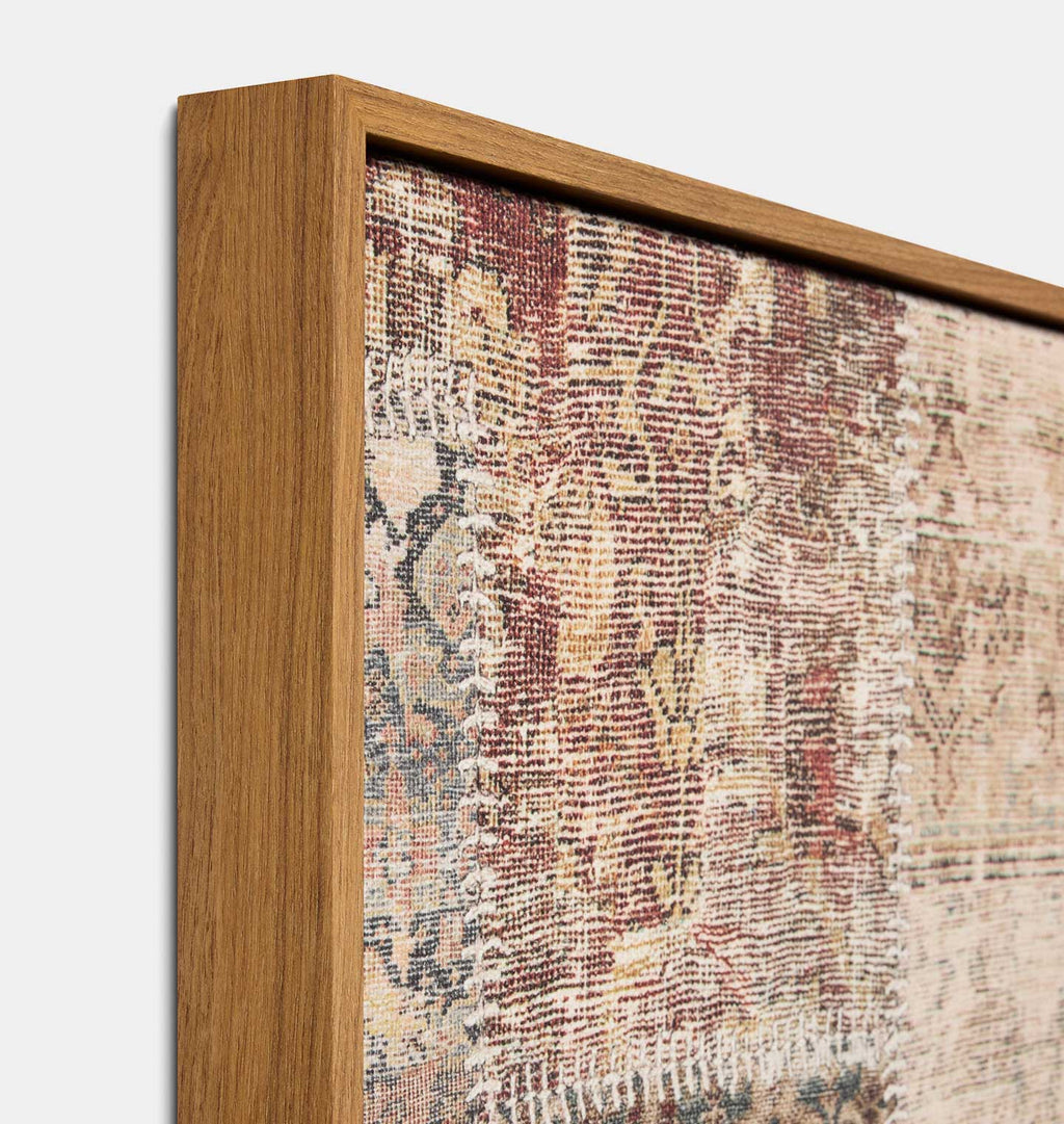 Amber Interiors - Laguna Multi 39" x 59" Framed Wall Art