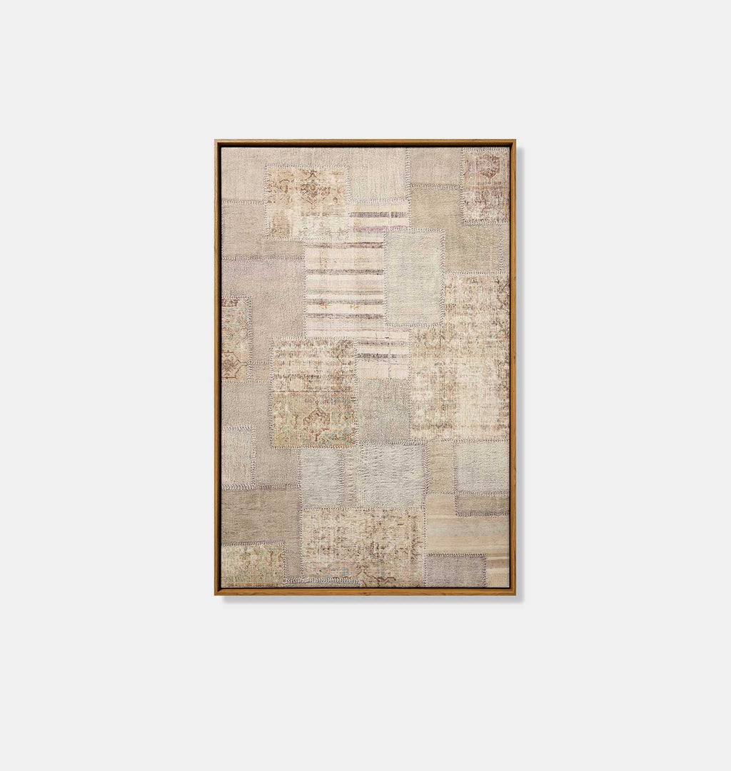 Amber Interiors - Lompoc Multi 39" x 59" Framed Wall Art