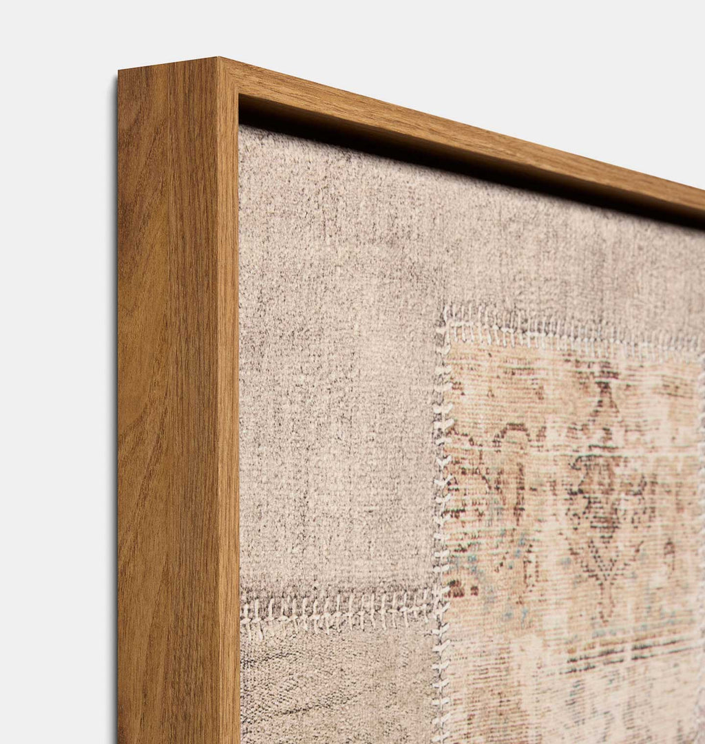 Amber Interiors - Lompoc Multi 39" x 59" Framed Wall Art