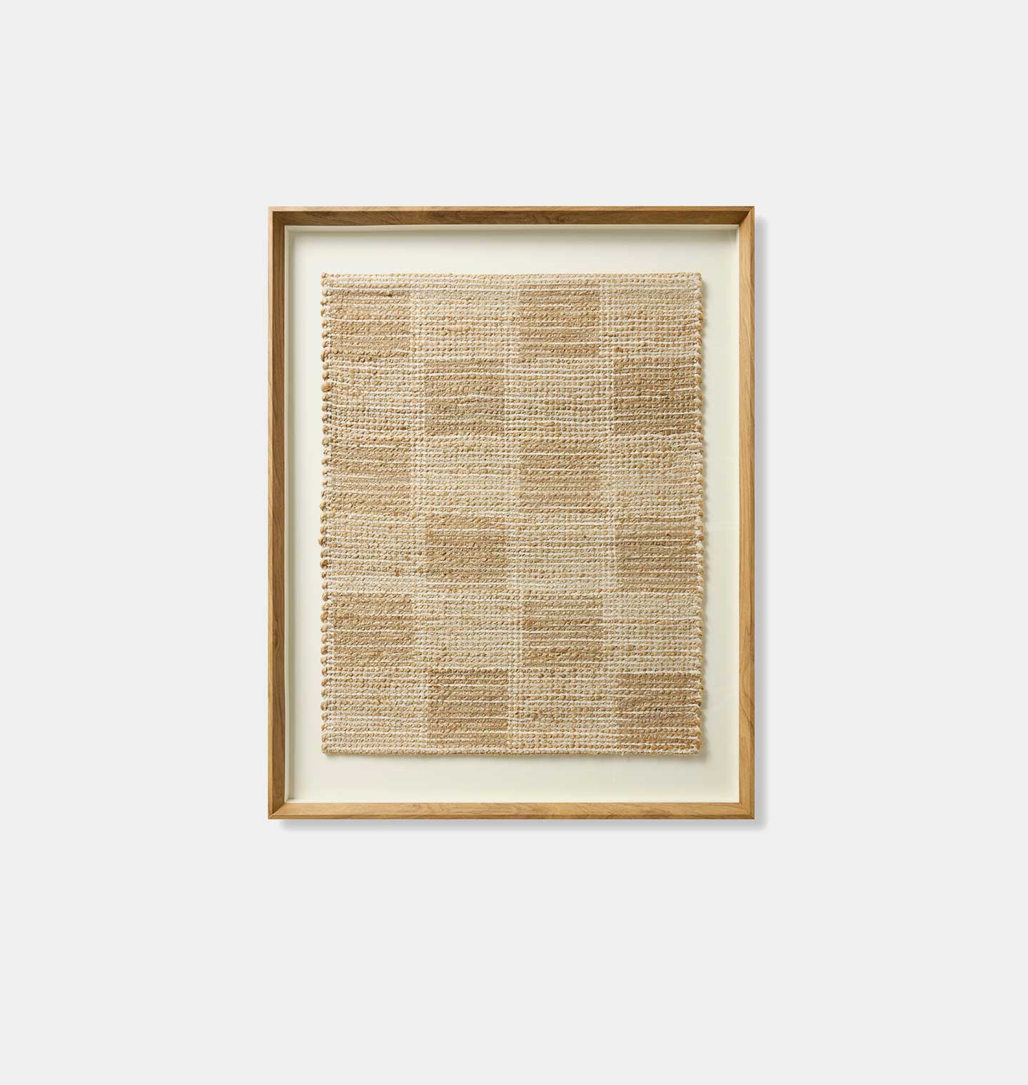 Amber Interiors - Santa Ynez Beige 33" x 41" Framed Wall Art
