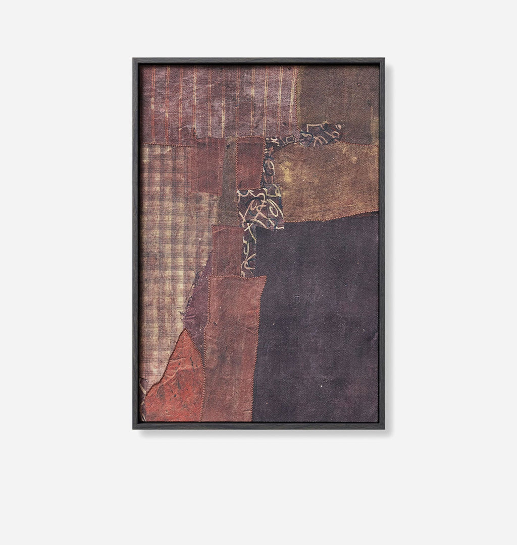 Amber Interiors - Enrico Red / Pink 21" x 31" Wall Art