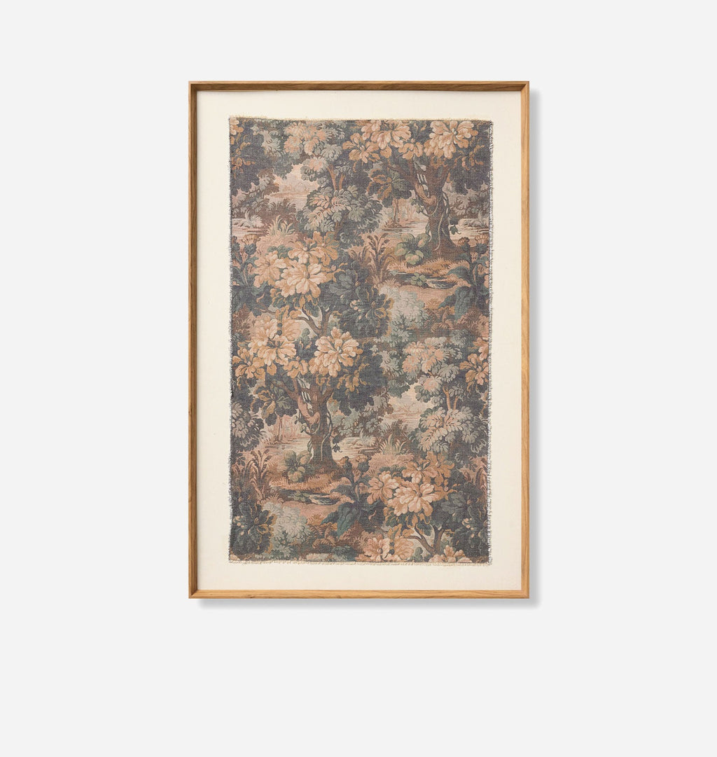 Amber Interiors - Temecula Multi / Green 39" x 59" Wall Art