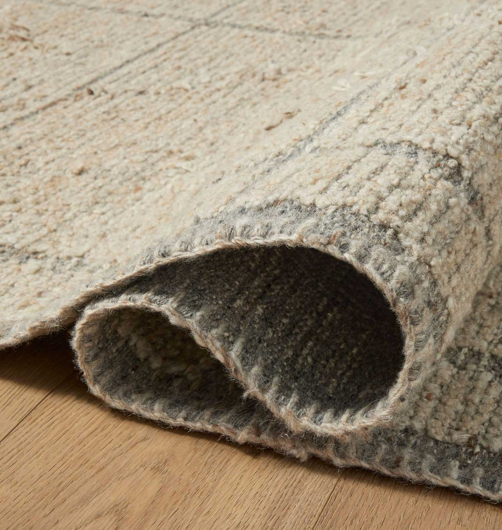 Amber Interiors - Bowie BOE - 01 Fog / Grey Rug