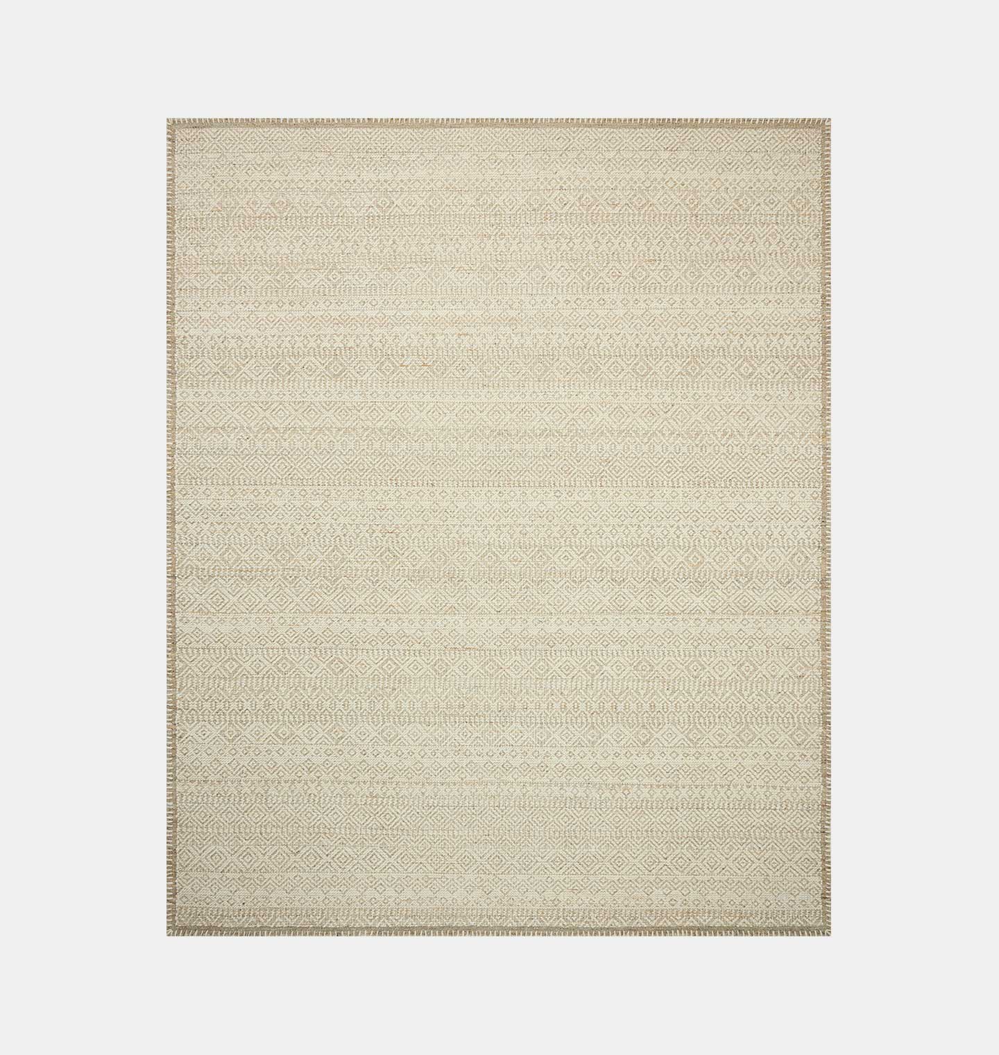 Amber Interiors - Bowie BOE - 02 Ivory / Taupe Rug