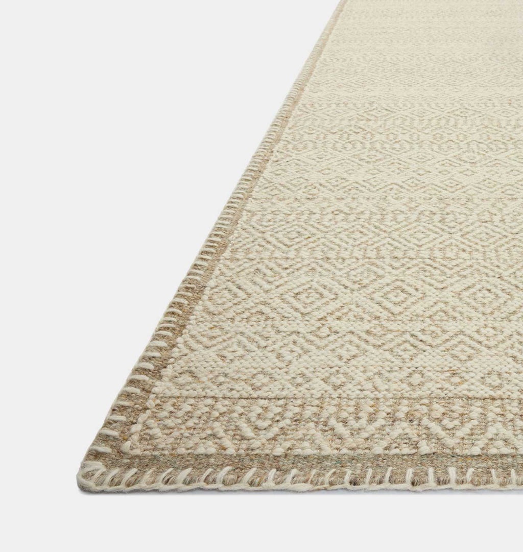 Amber Interiors - Bowie BOE - 02 Ivory / Taupe Rug