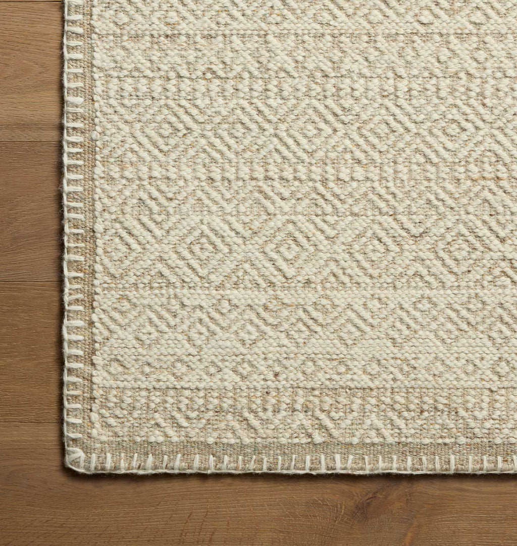 Amber Interiors - Bowie BOE - 02 Ivory / Taupe Rug
