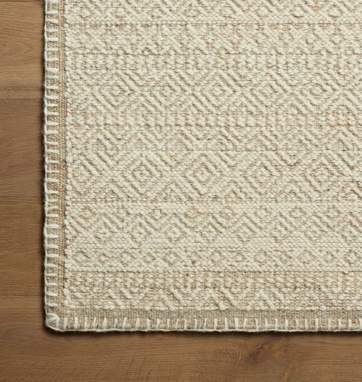 Amber Interiors - Bowie BOE - 02 Ivory / Taupe Rug
