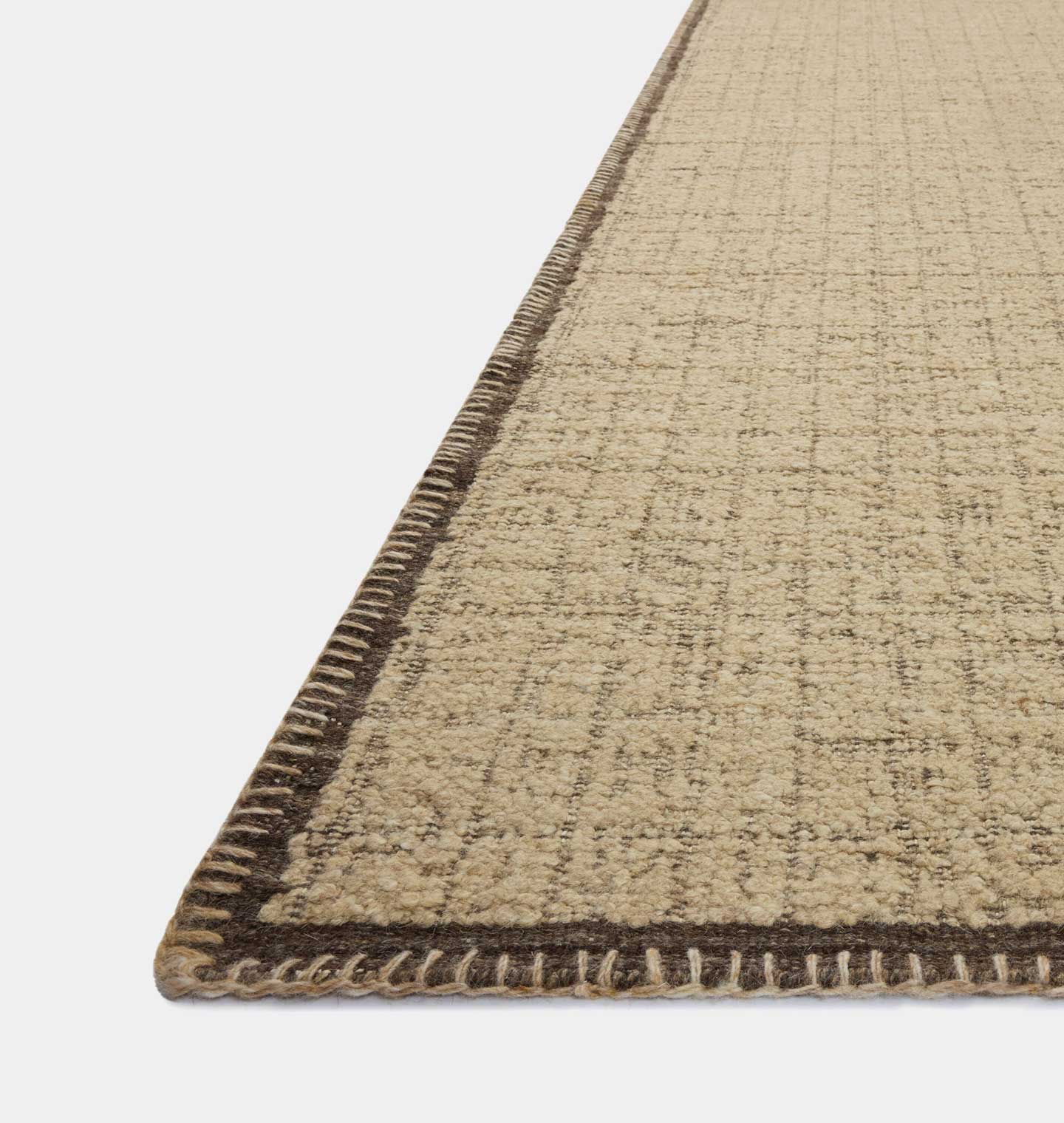 Amber Interiors - Bowie BOE - 03 Sand / Coffee Rug