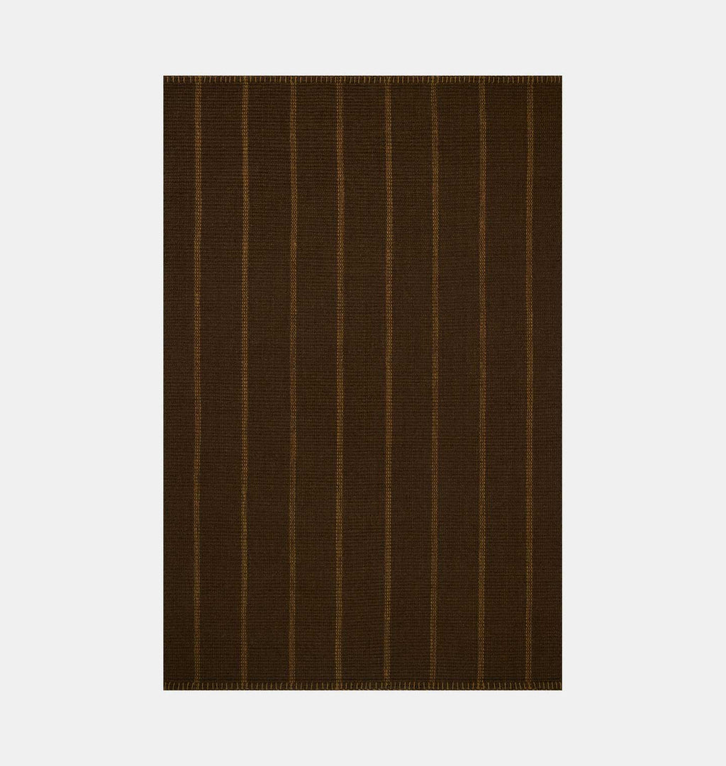Amber Interiors - Harlan HLN - 01 Espresso / Toffee Rug