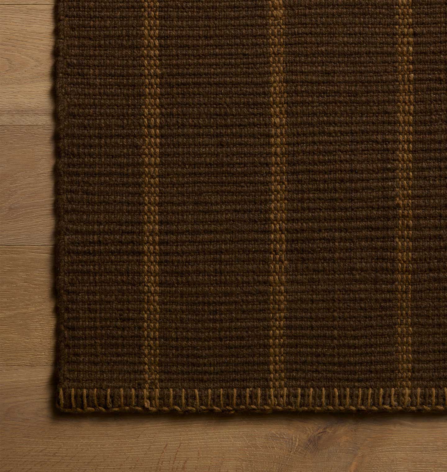 Amber Interiors - Harlan HLN - 01 Espresso / Toffee Rug