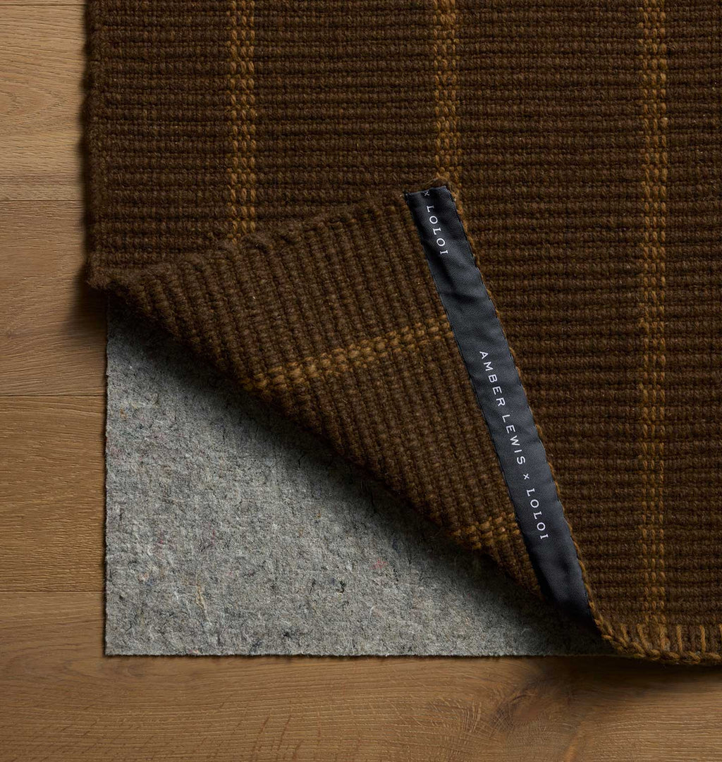 Amber Interiors - Harlan HLN - 01 Espresso / Toffee Rug