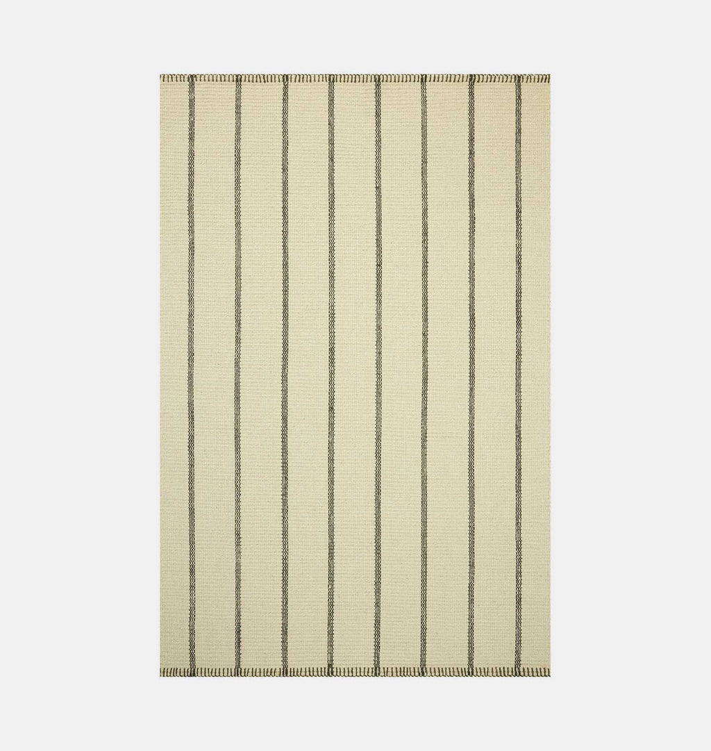 Amber Interiors - Harlan HLN - 01 Ivory / Charcoal Rug