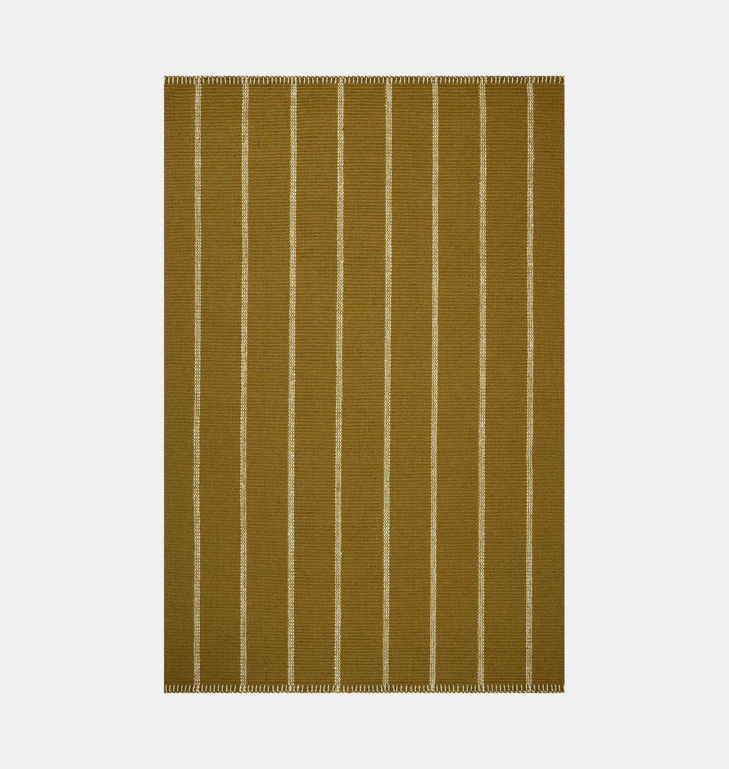 Amber Interiors - Harlan HLN - 01 Ochre / Ivory Rug