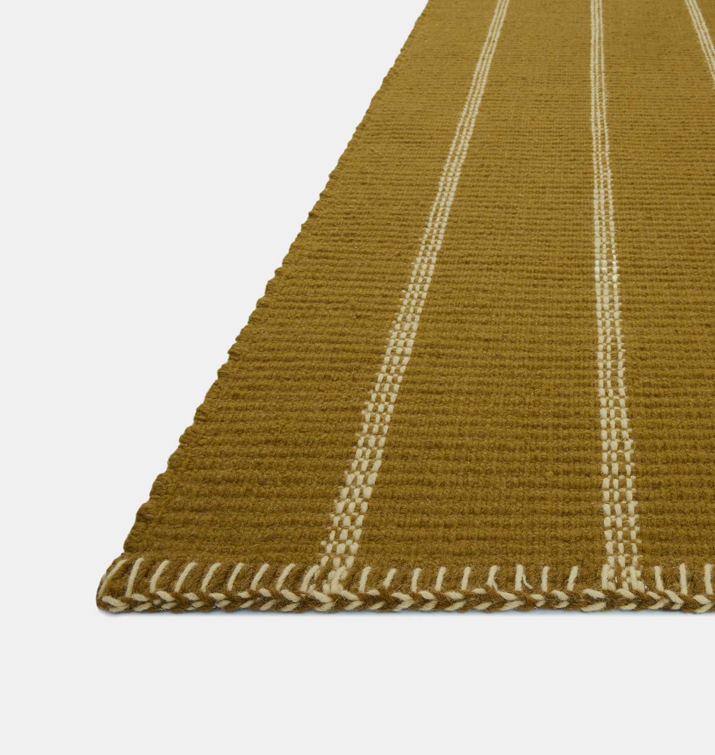 Amber Interiors - Harlan HLN - 01 Ochre / Ivory Rug