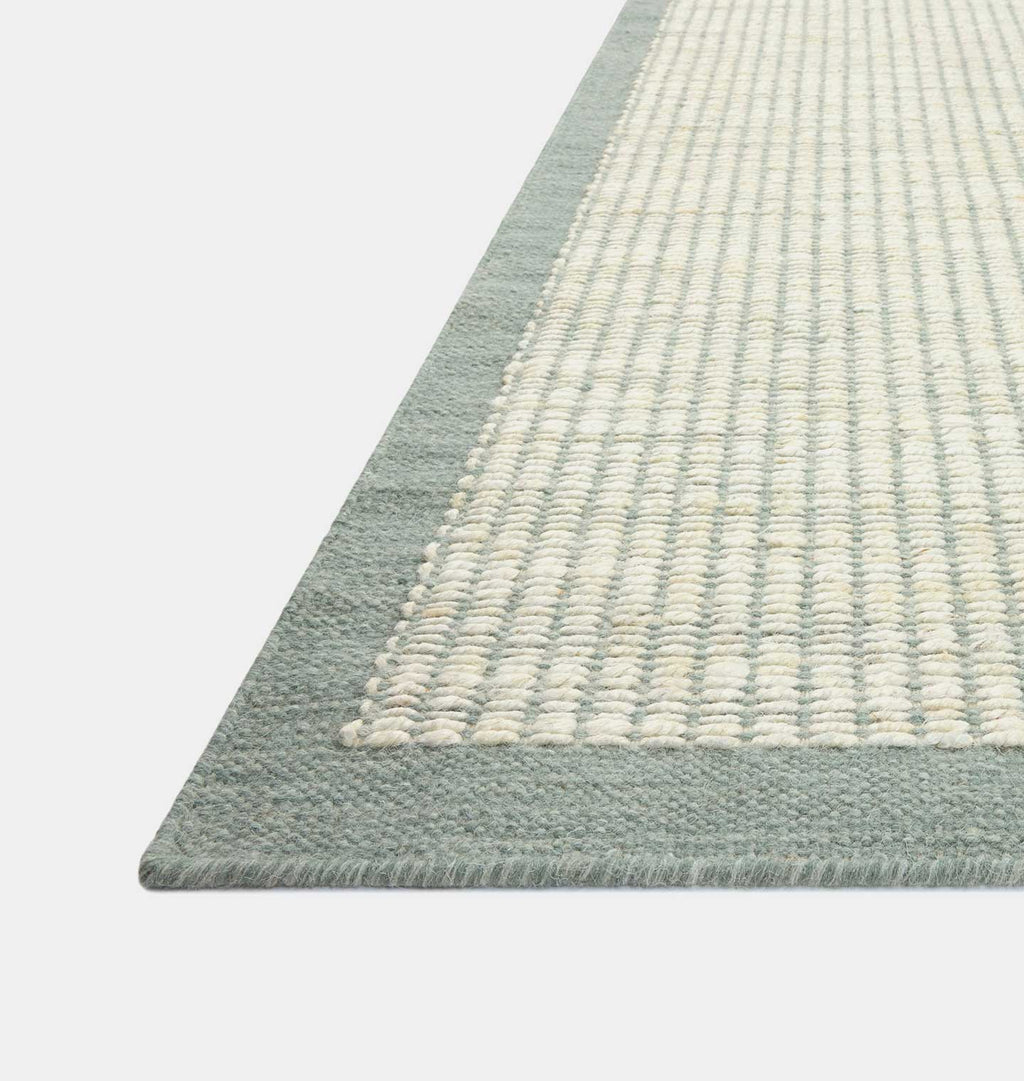 Amber Interiors - Lilah LIH - 01 Ivory / Sky Rug
