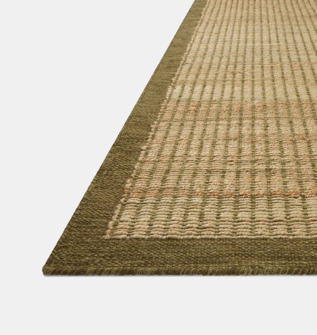 Amber Interiors - Lilah LIH - 01 Natural / Olive Rug