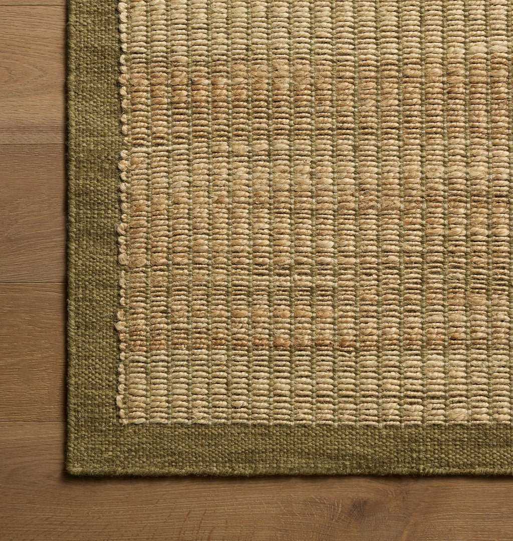 Amber Interiors - Lilah LIH - 01 Natural / Olive Rug