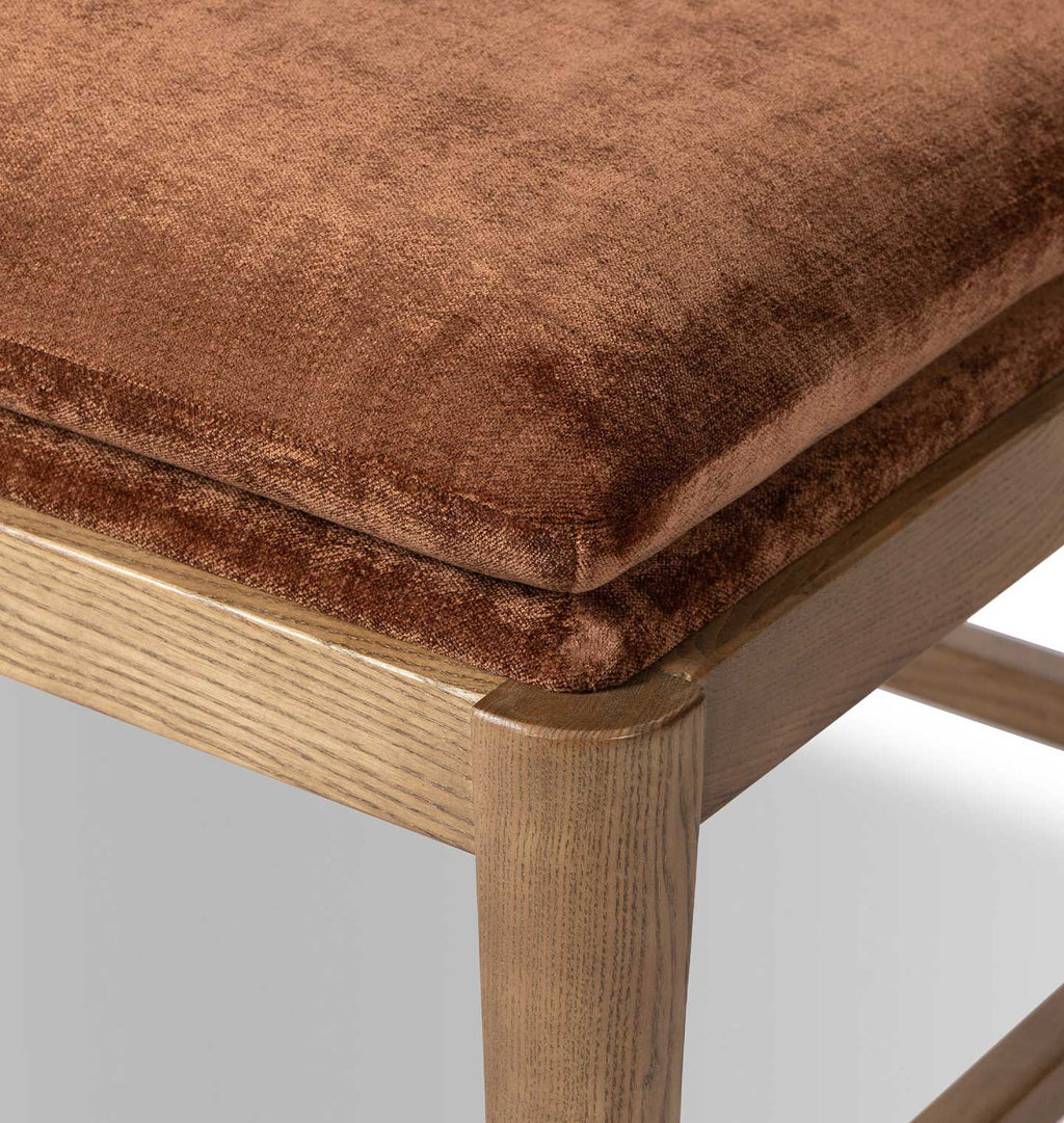Amber Interiors - Eleanor Accent Stool
