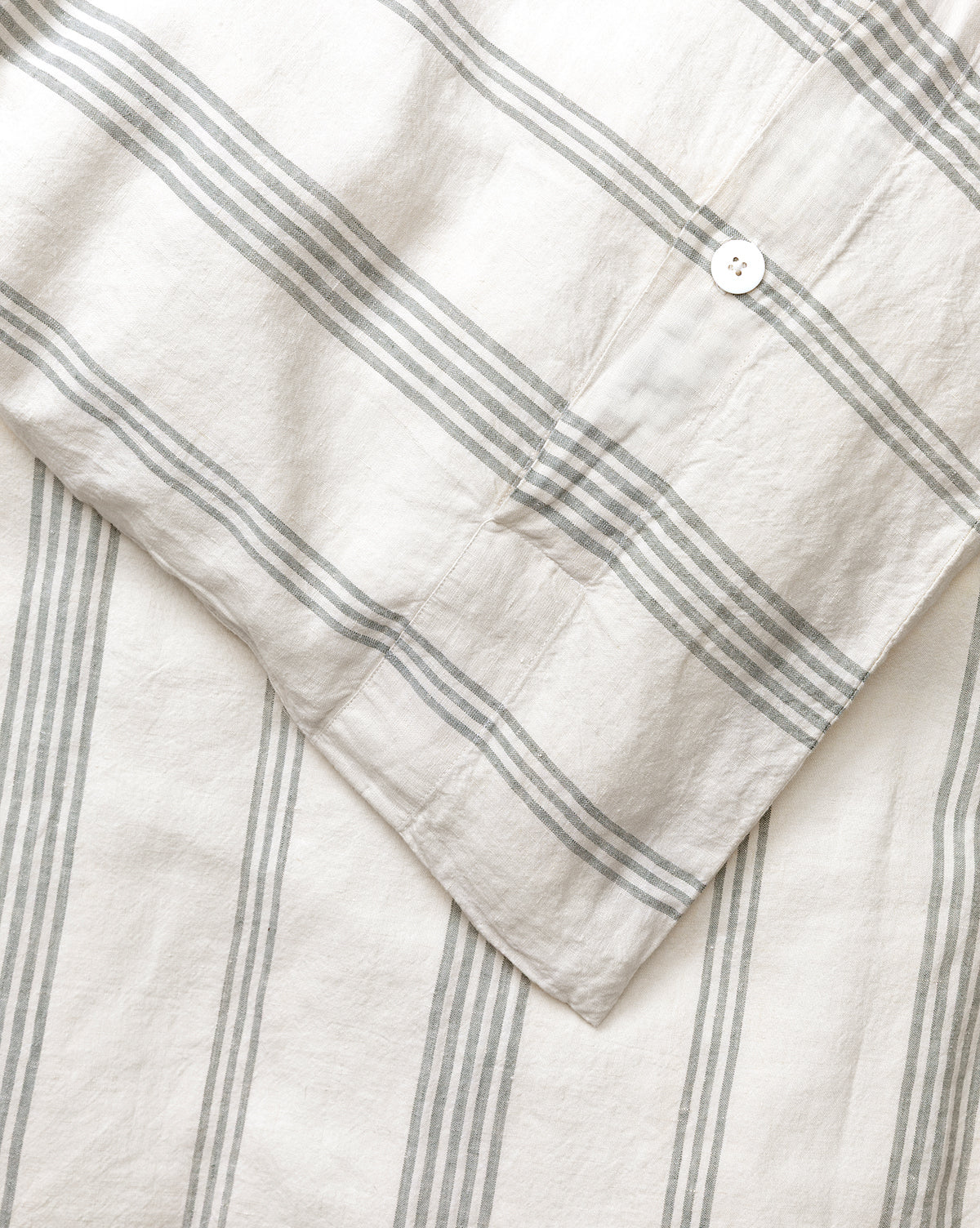 McGee & Co - Ellerby Linen Stripe Duvet Cover