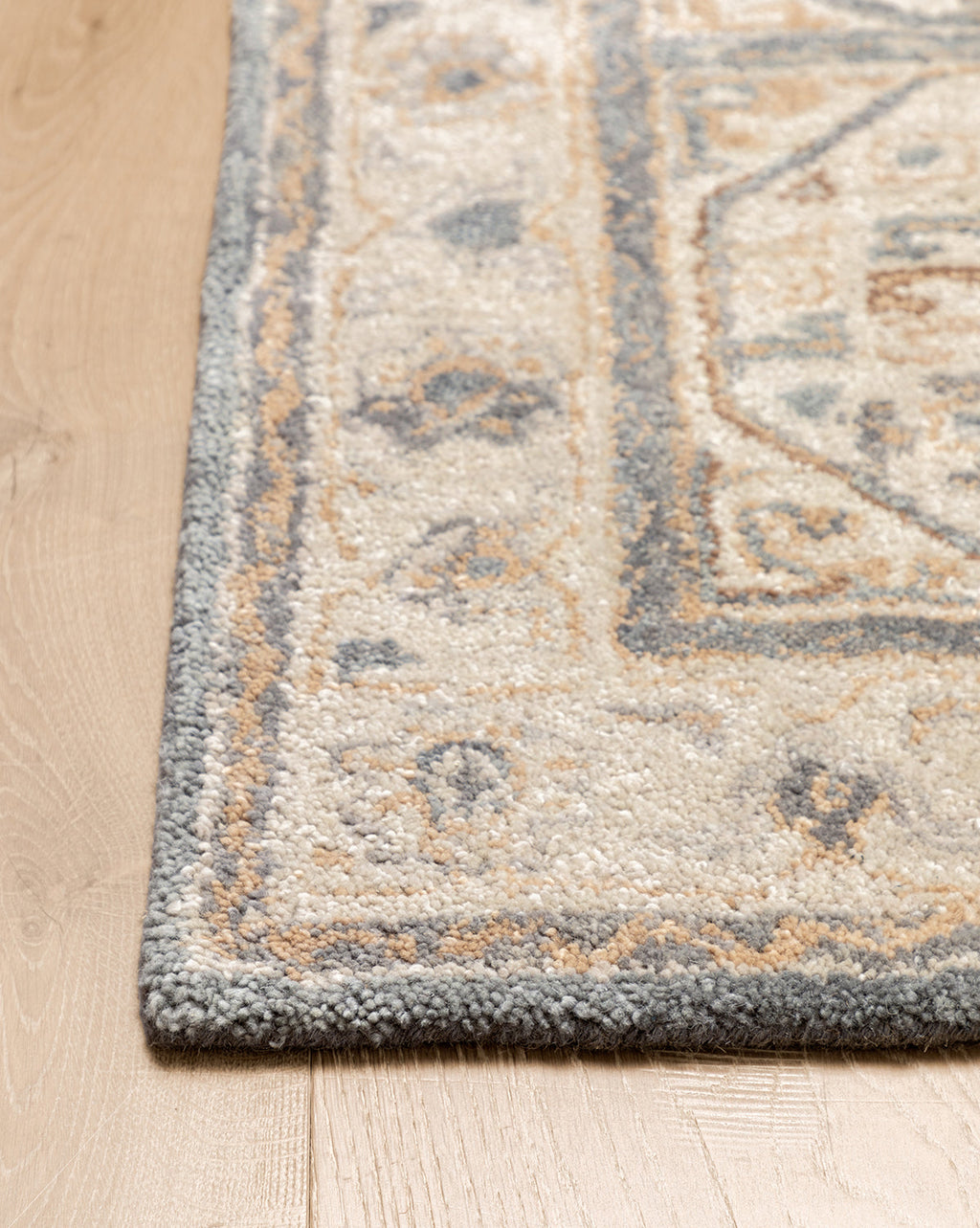 McGee & Co - Ellington Blue Hand - Tufted Wool Rug