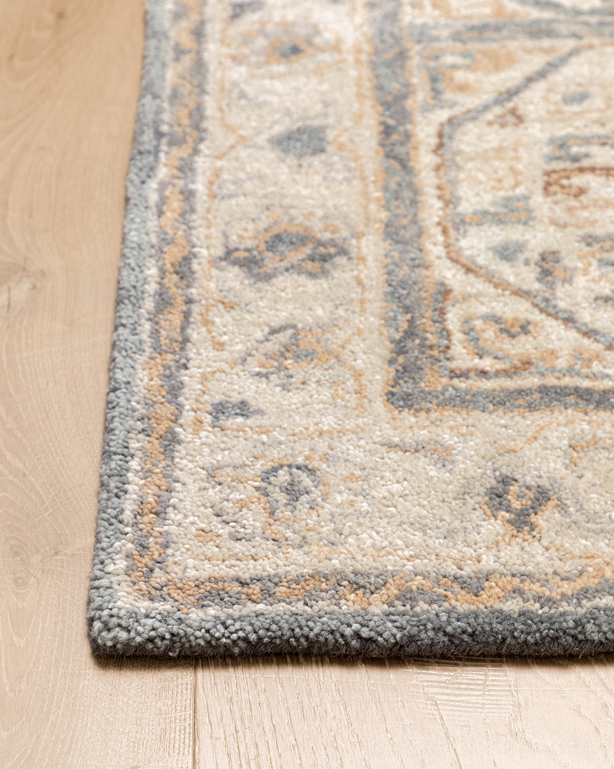 McGee & Co - Ellington Blue Hand - Tufted Wool Rug