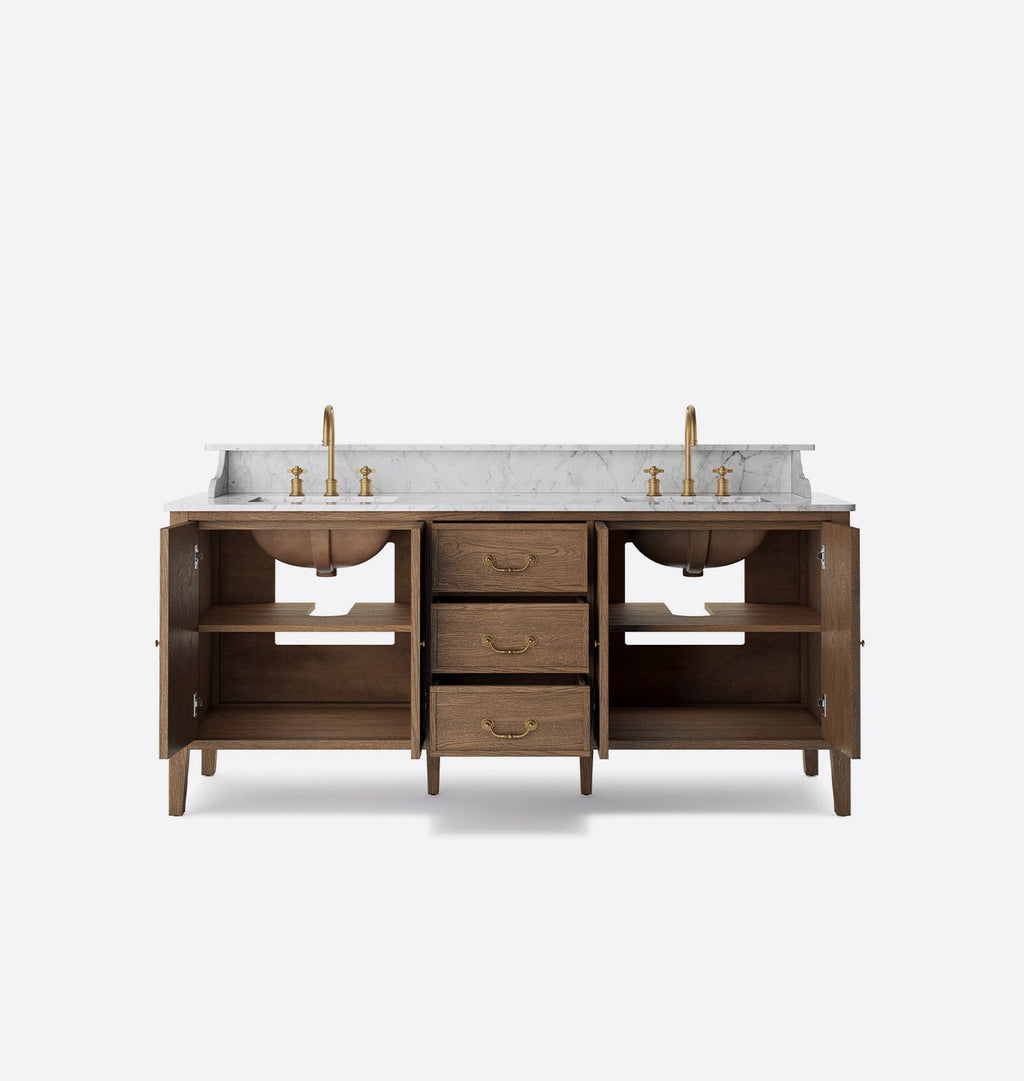 Amber Interiors - Elliston Double Wide Vanity