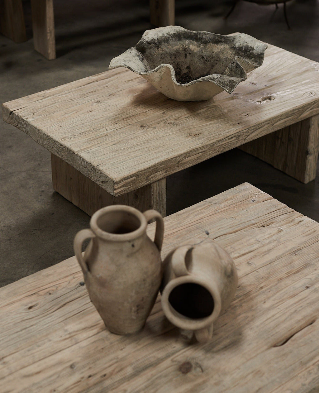 Olive Ateliers - Elm Coffee Table - Bleached