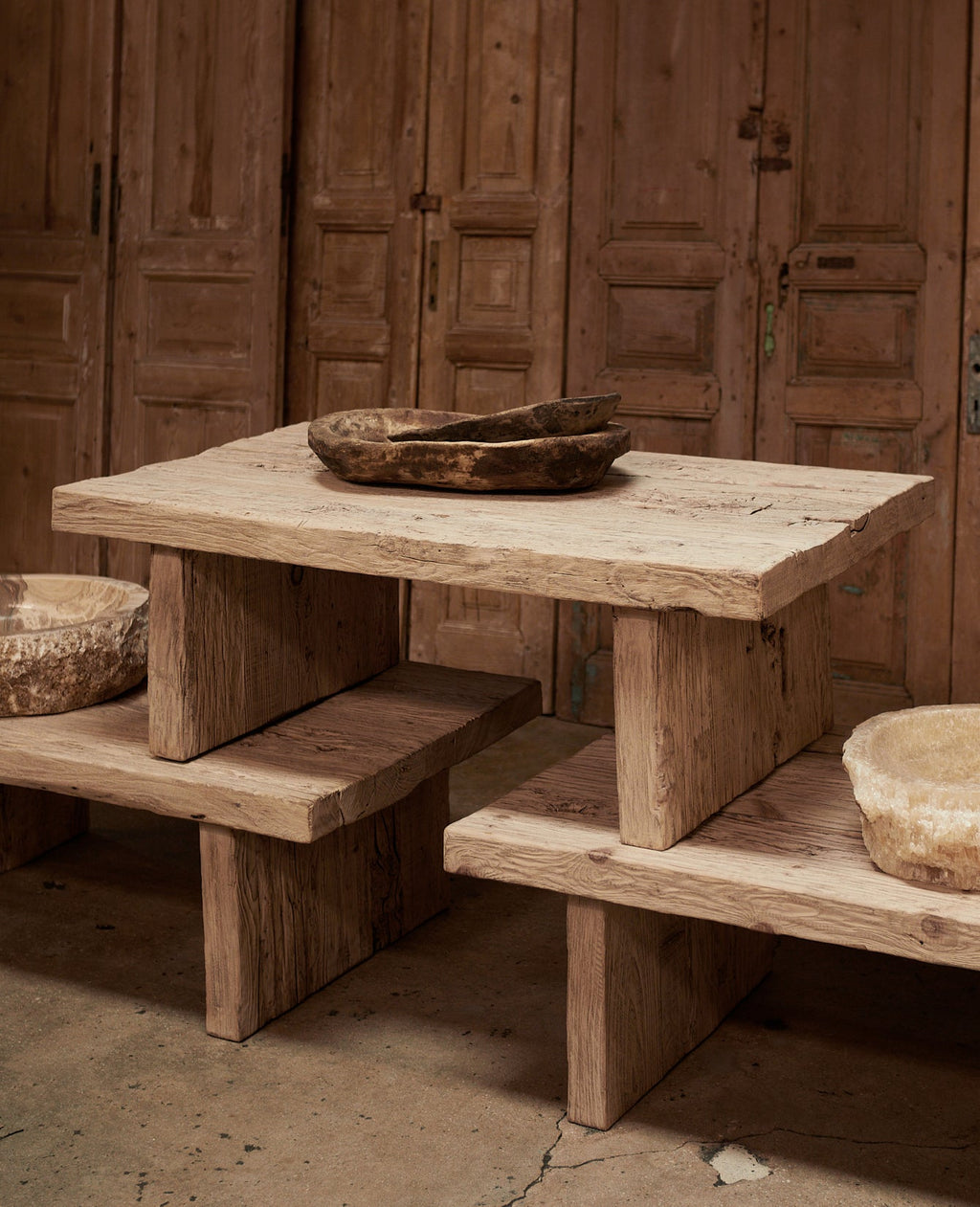 Olive Ateliers - Elm Coffee Table - White Wash