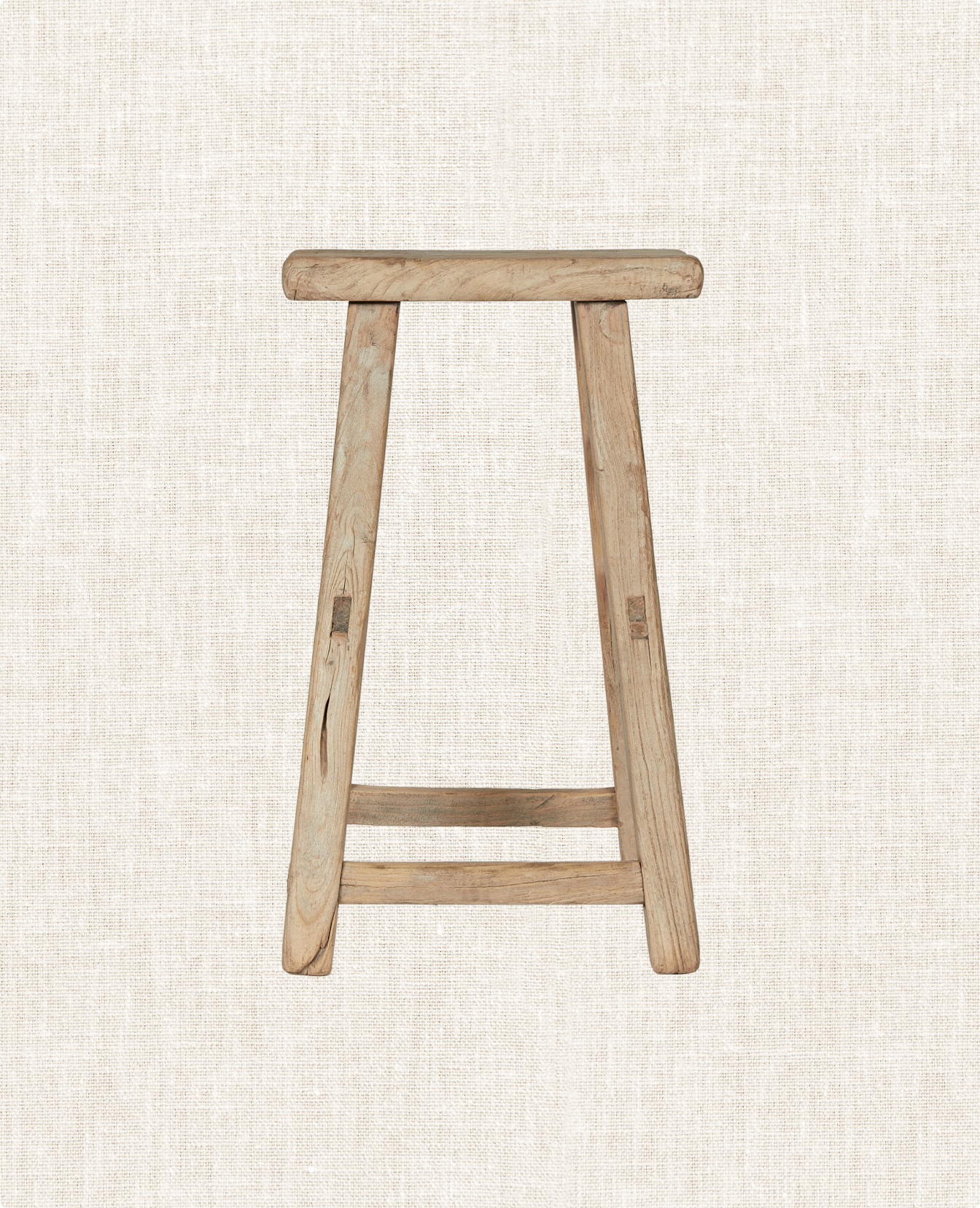 Olive Ateliers - Elm Wood Stool