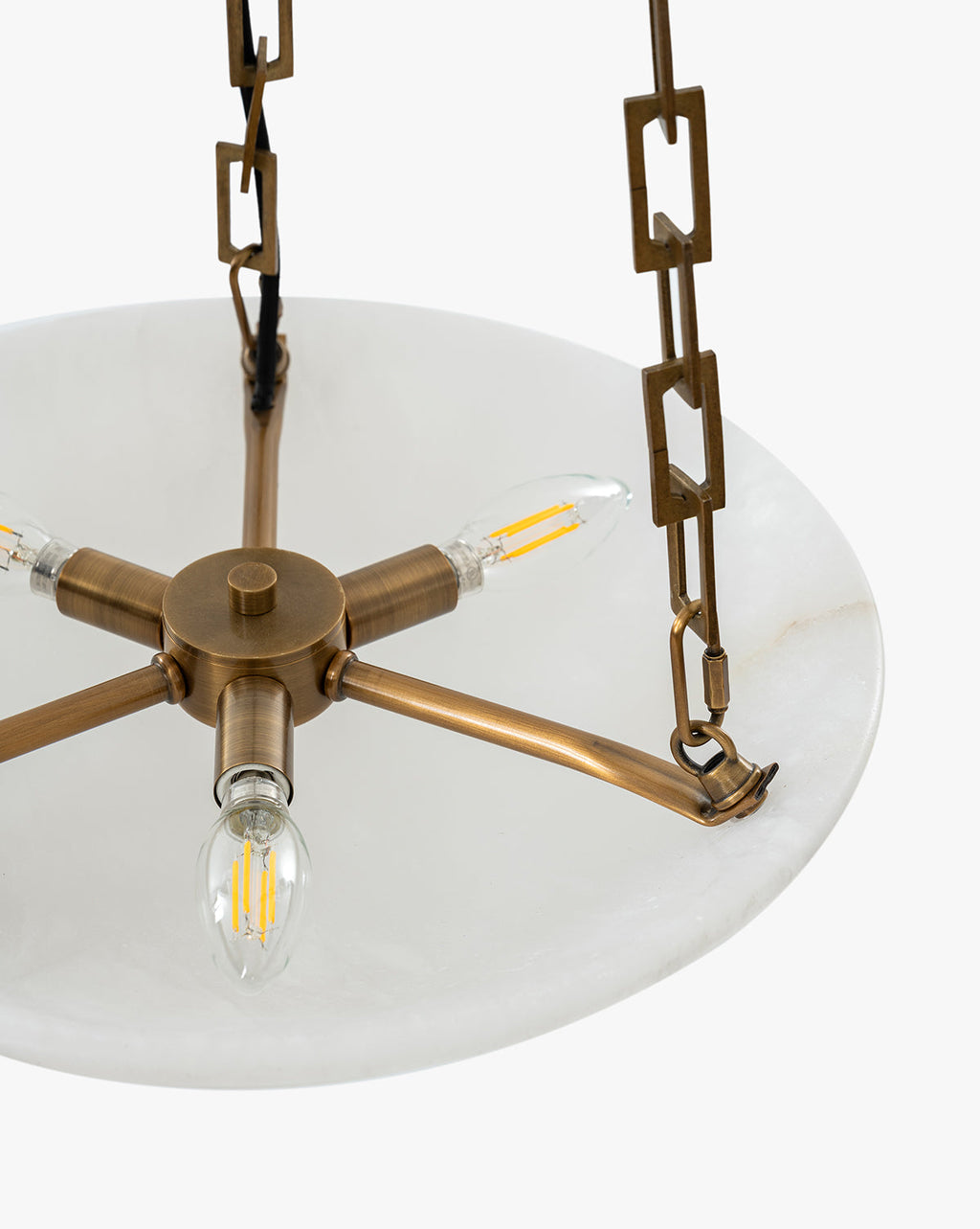 McGee & Co - Erasmus Alabaster Chandelier