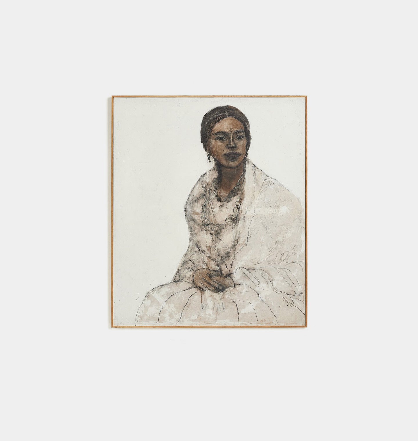Amber Interiors - Espera by Paul Meyer Floater Framed Print
