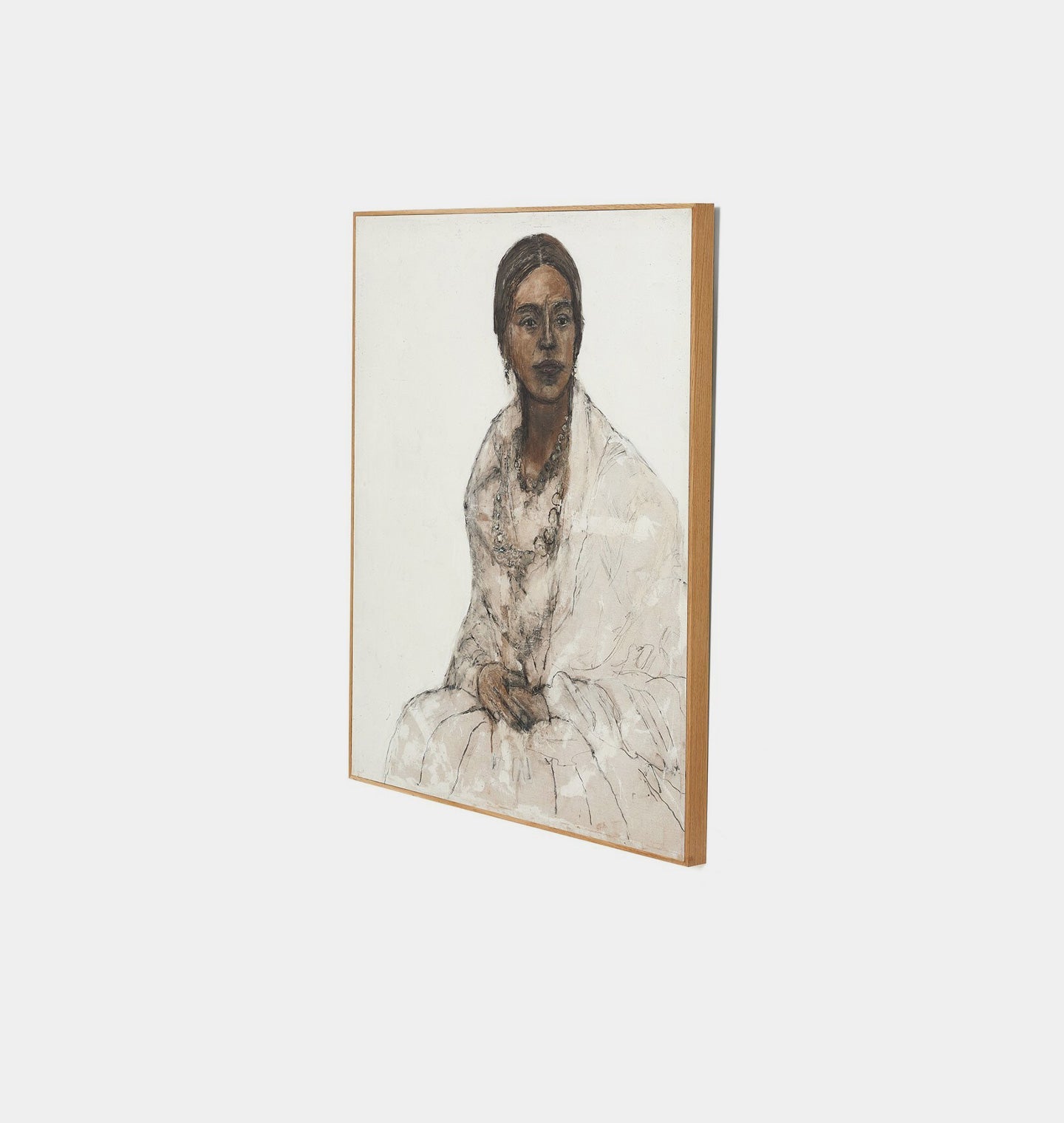 Amber Interiors - Espera by Paul Meyer Floater Framed Print