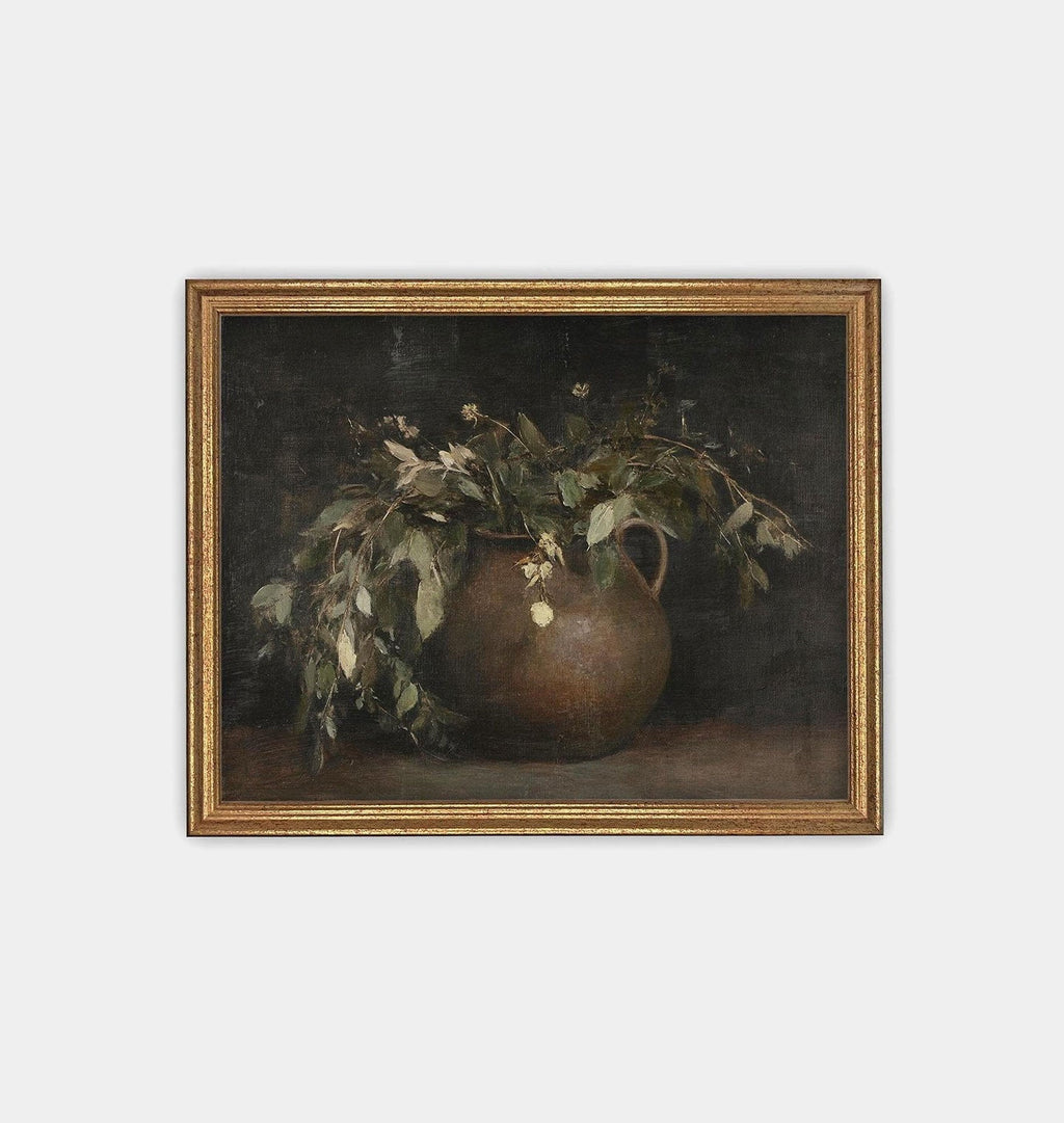 Amber Interiors - Eucalyptus Still Life Framed Print