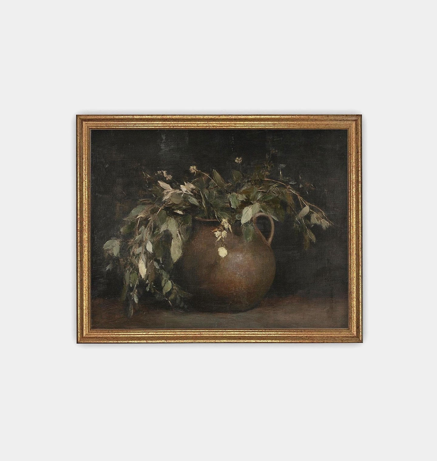 Amber Interiors - Eucalyptus Still Life Framed Print