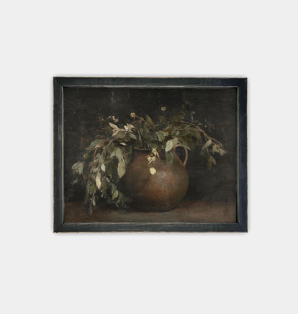 Amber Interiors - Eucalyptus Still Life Framed Print