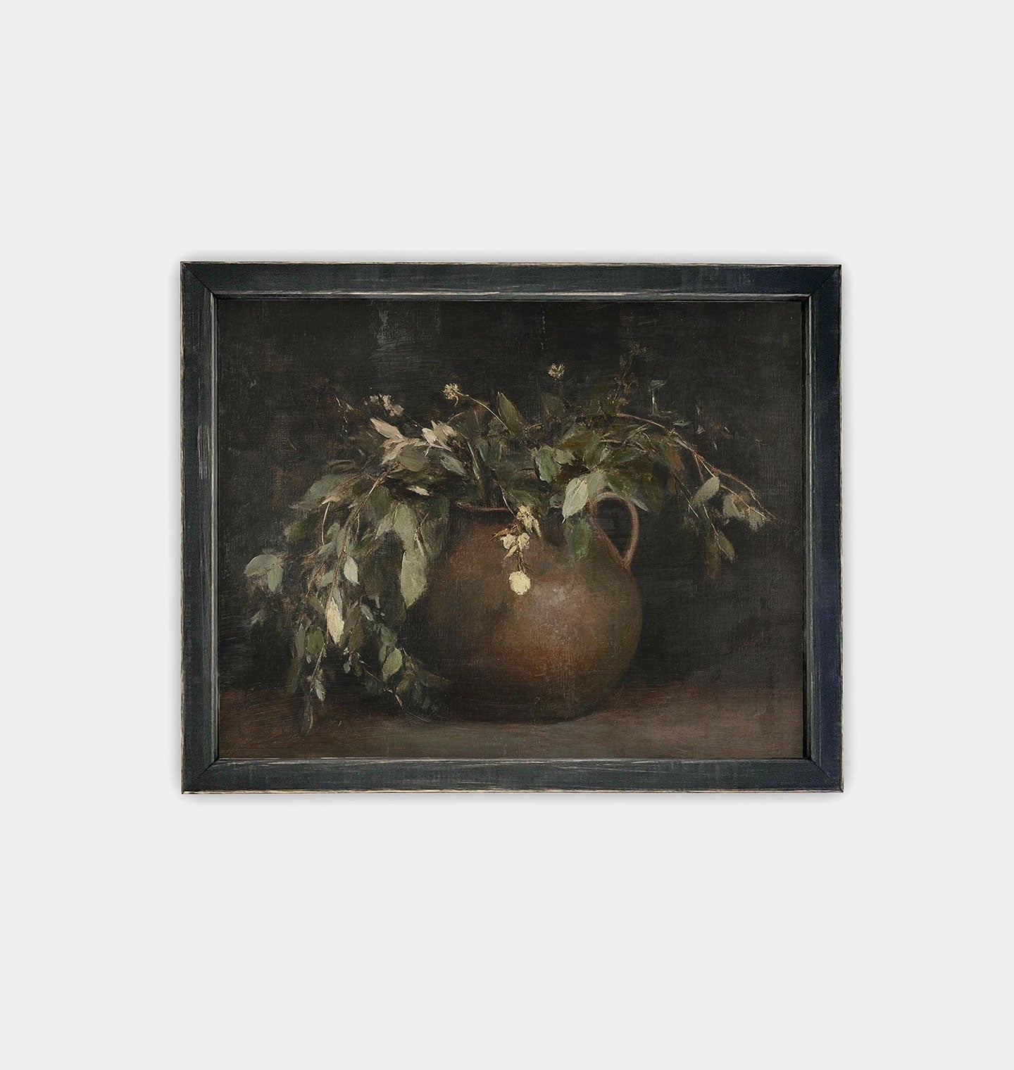 Amber Interiors - Eucalyptus Still Life Framed Print