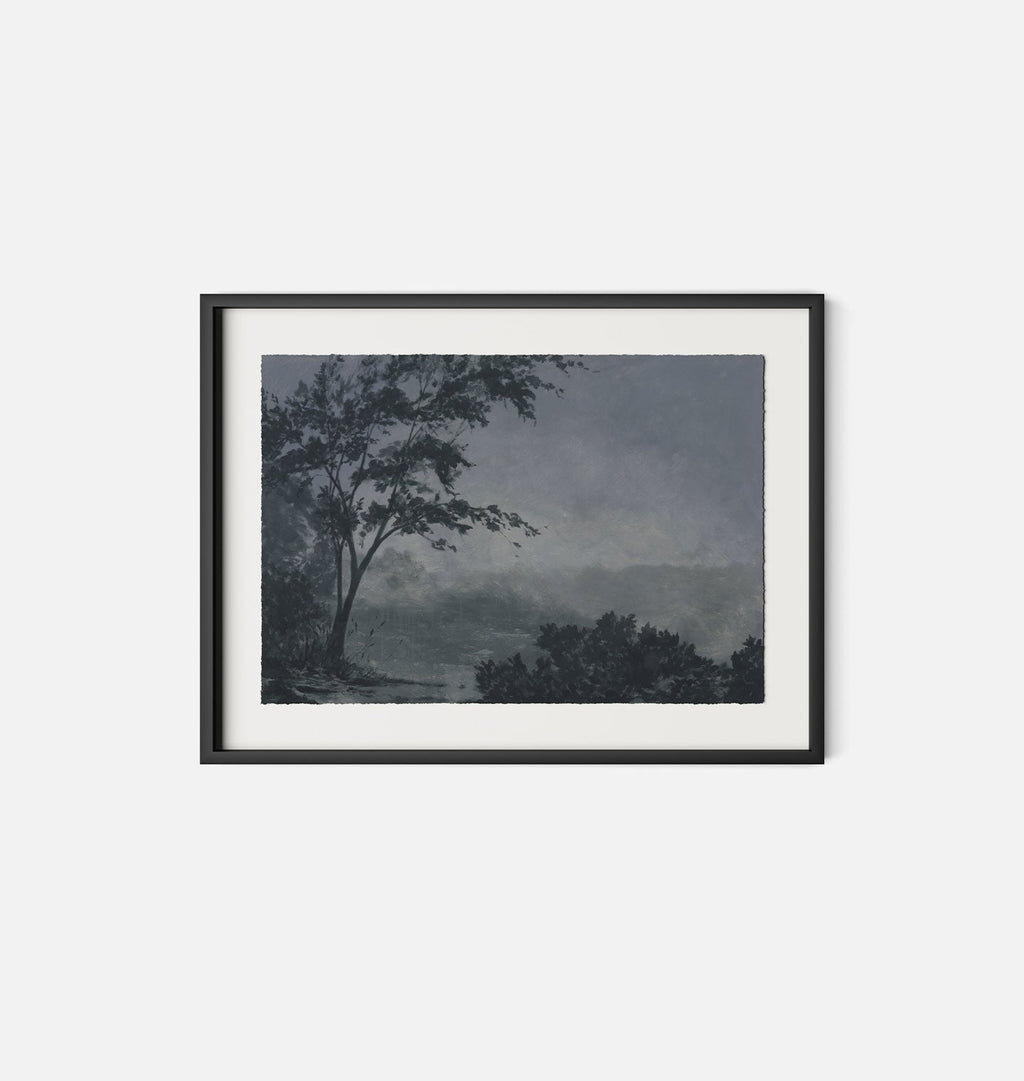 Amber Interiors - Evening Expanse Framed Print