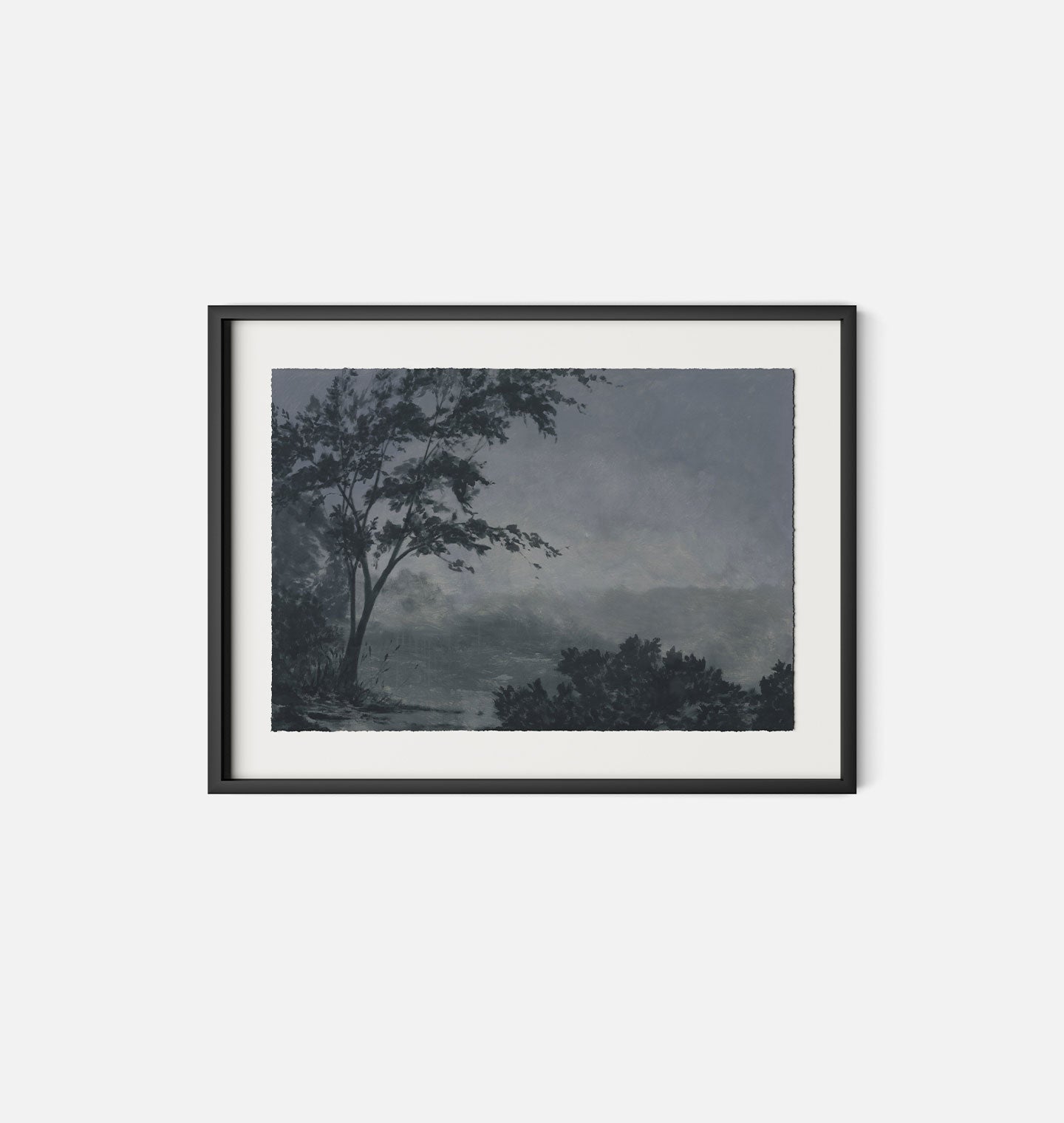 Amber Interiors - Evening Expanse Framed Print