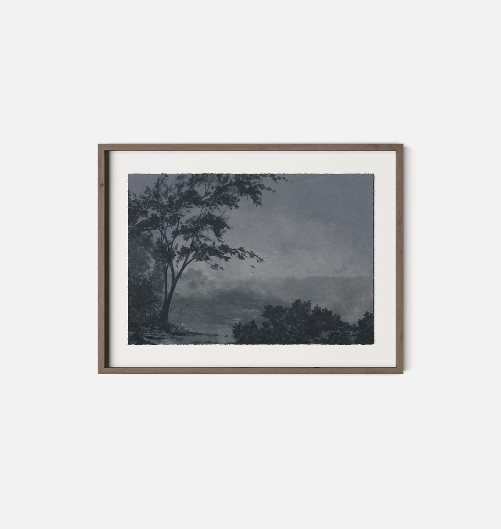 Amber Interiors - Evening Expanse Framed Print
