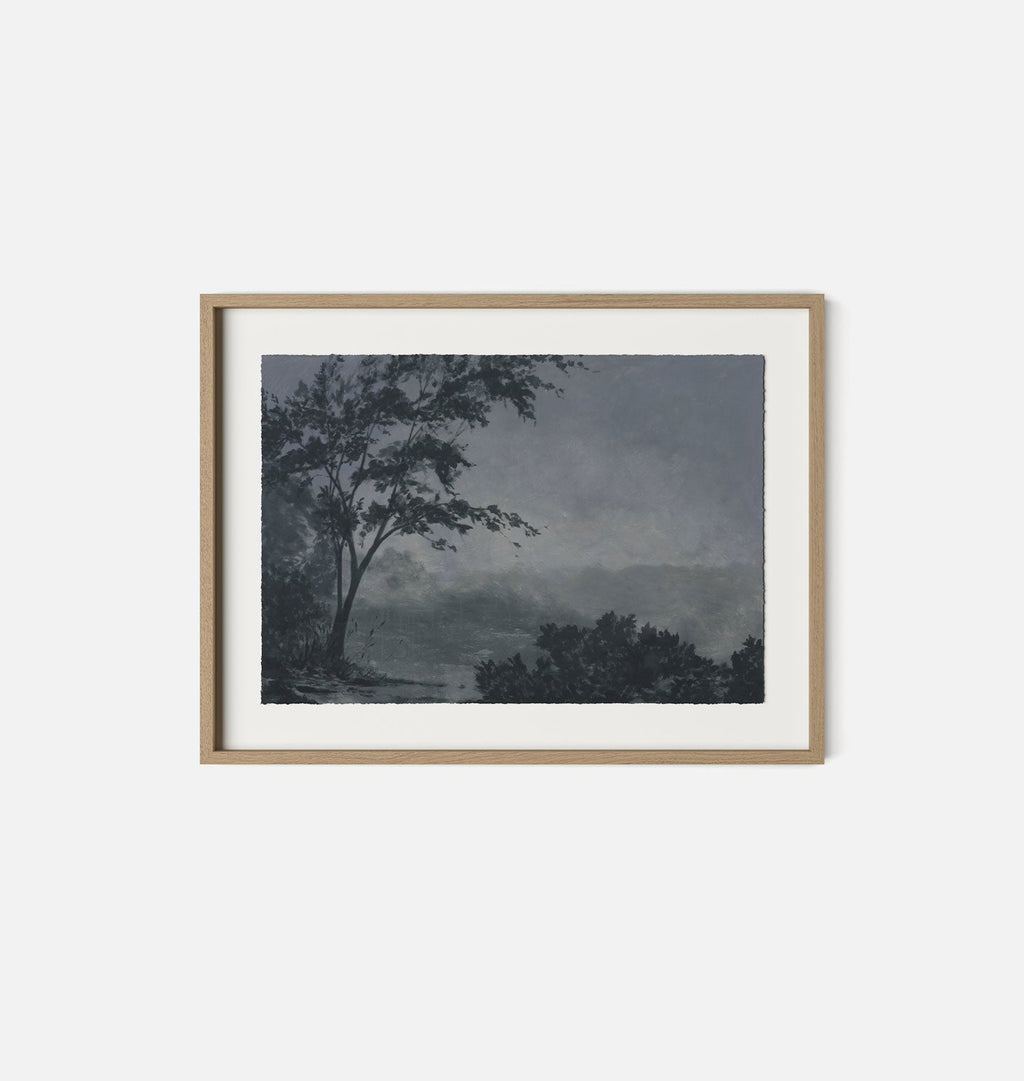 Amber Interiors - Evening Expanse Framed Print