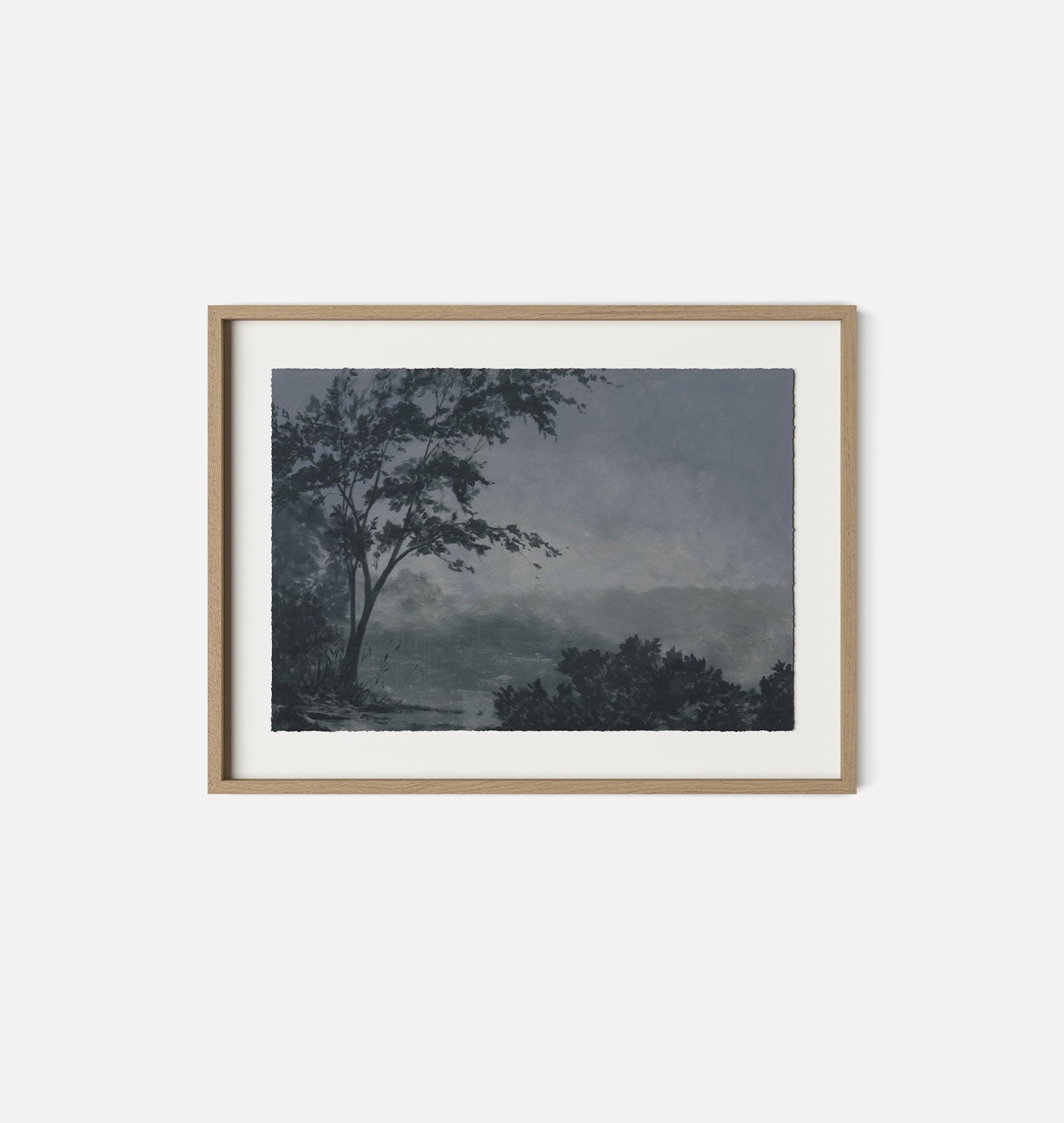 Amber Interiors - Evening Expanse Framed Print