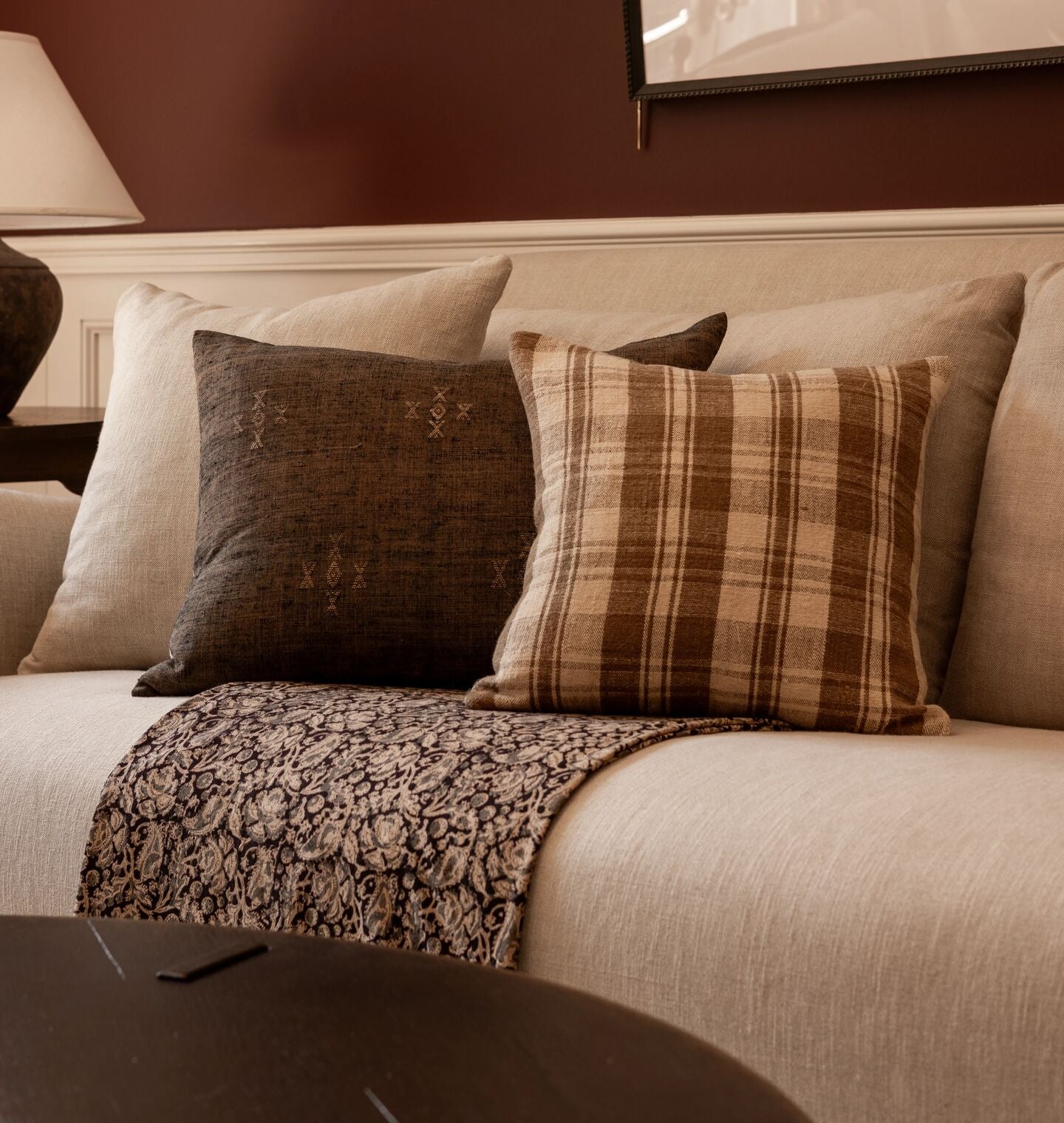 Amber Interiors - Reims Pillow