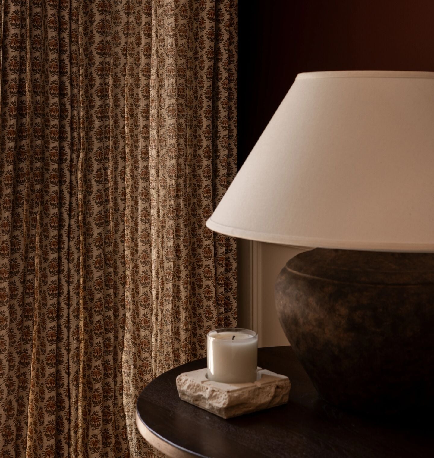 Amber Interiors - Overlay Box Pleat Drapery & Hardware