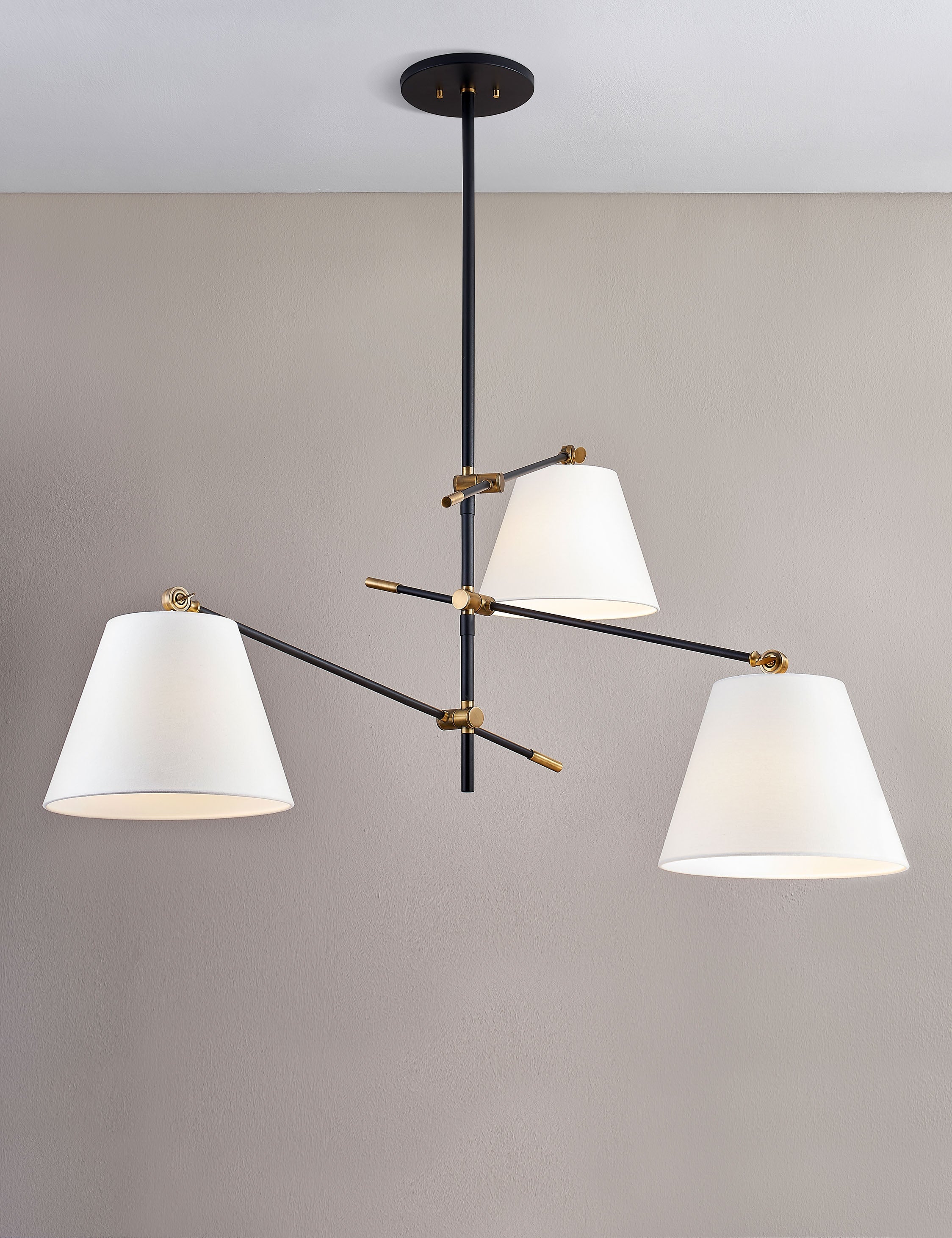 Lulu and Georgia - Navin Chandelier by Colin King x Troy Lighting